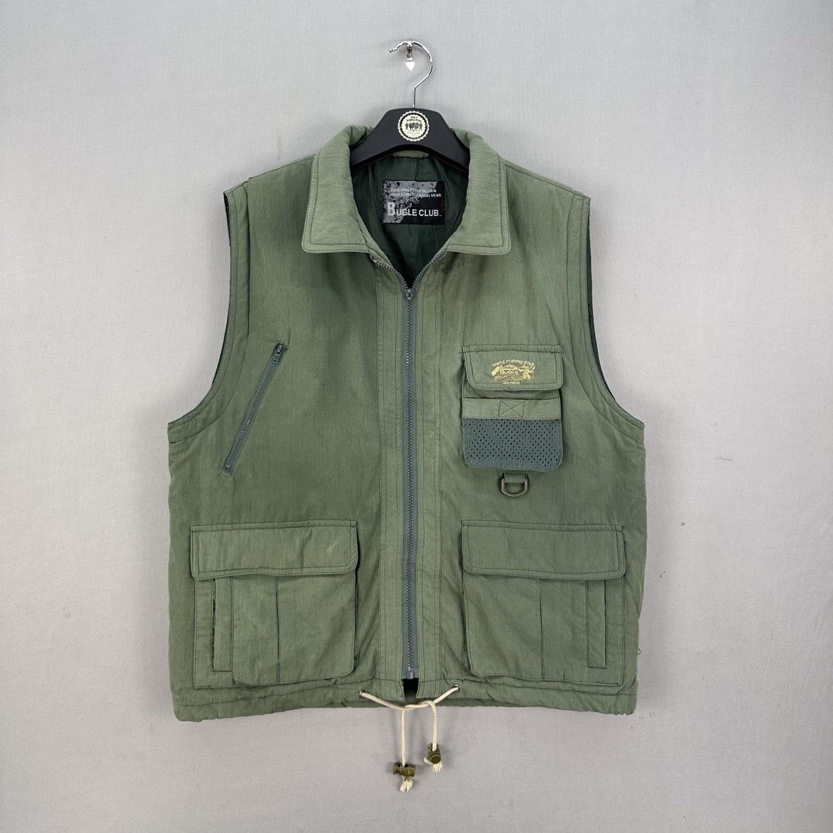 Gear for Sports Vintage 90's Fishing Gear Vest by Bugle Club Japan Size US L / EU 52-54 / 3 - 1 Thumbnail
