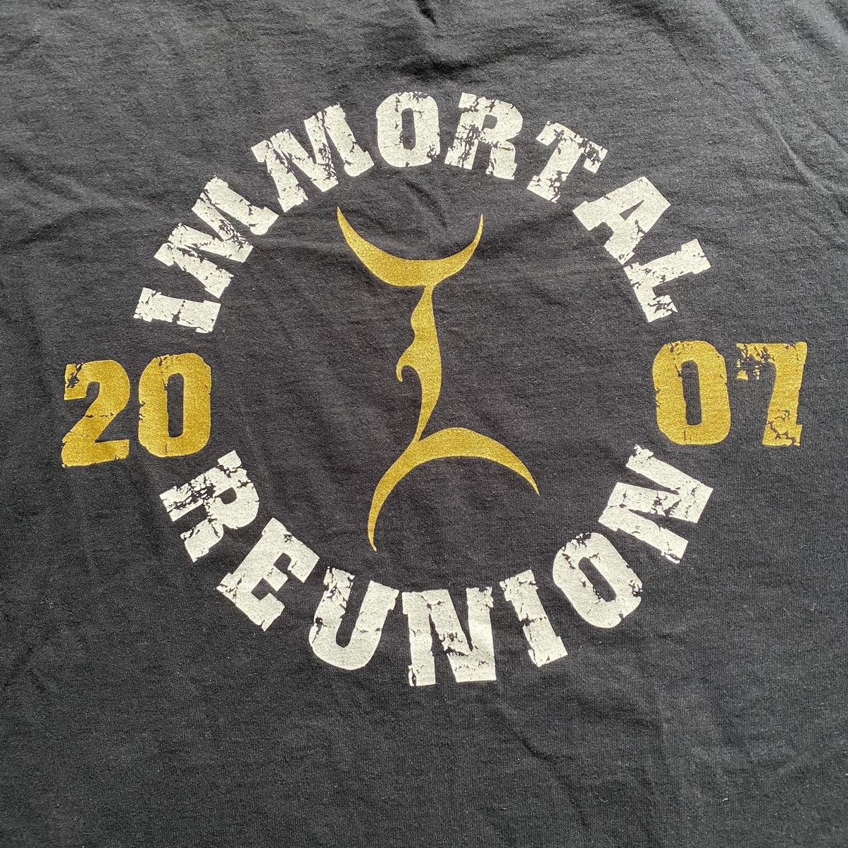 Band Tees IMMORTAL BLACK METAL FADED 2006 TOUR T SHIRT Size US XL / EU 56 / 4 - 5 Thumbnail