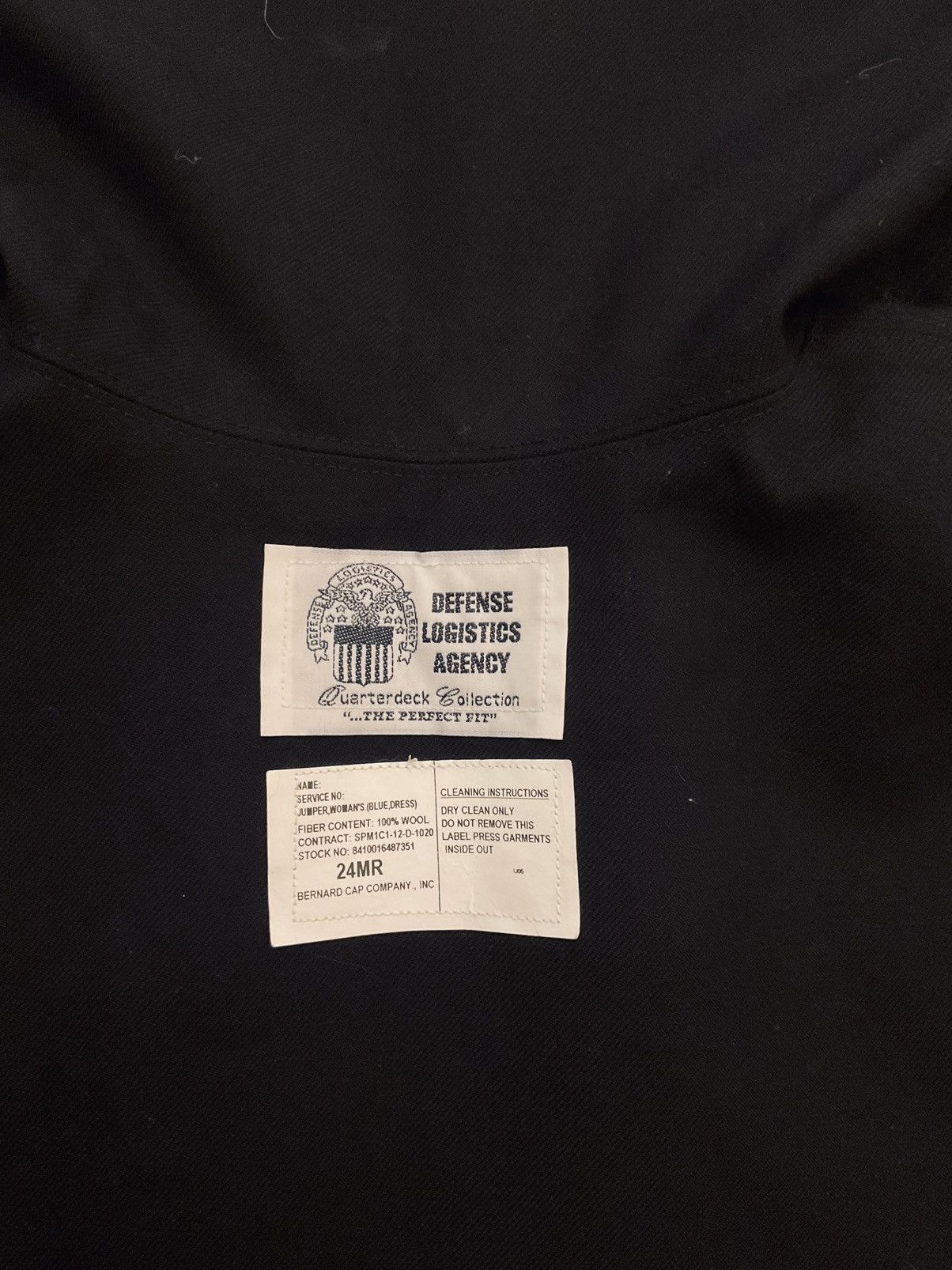 Vintage Defense Logistics Navy Uniform Vintage Sailor Overshirt Size US M / EU 48-50 / 2 - 4 Thumbnail