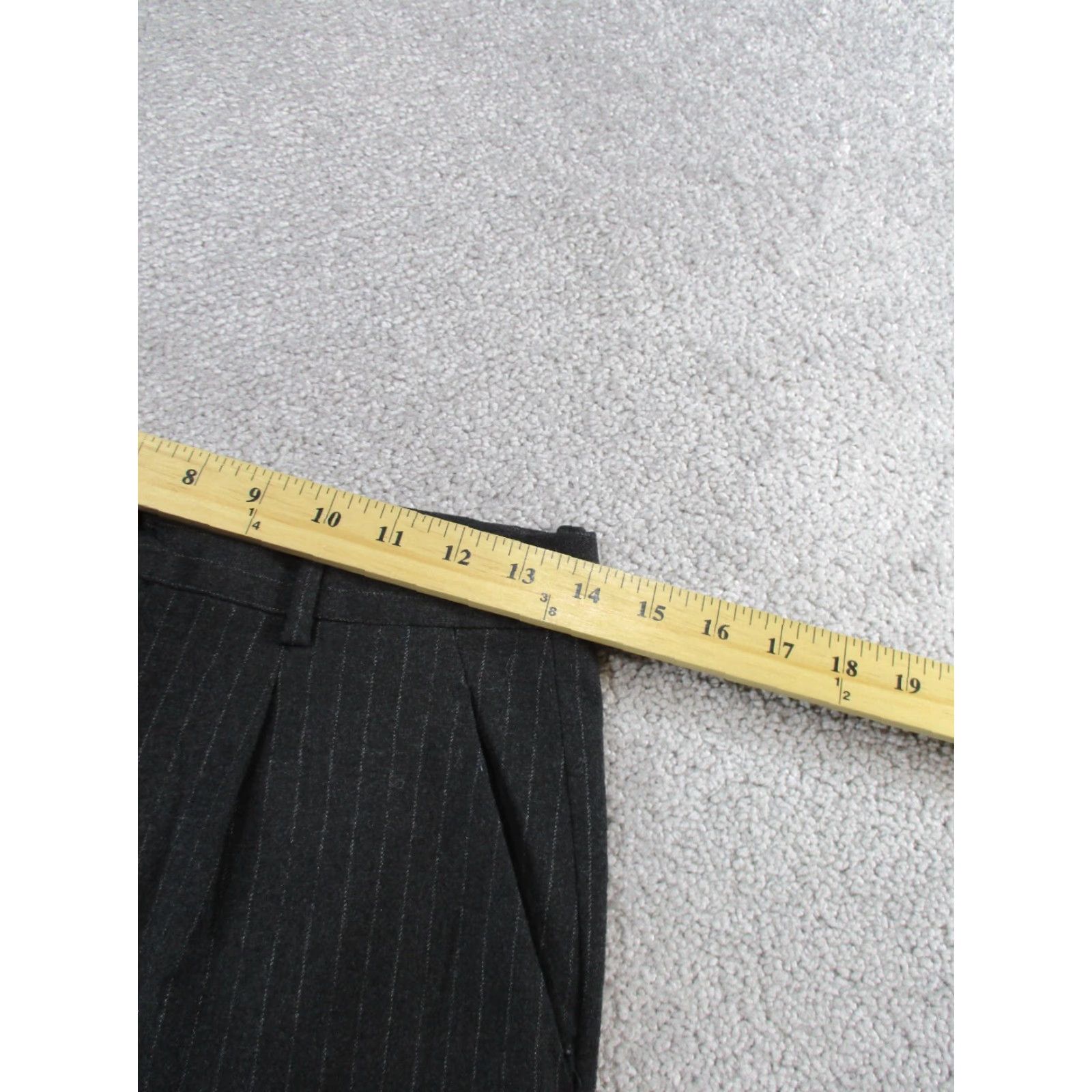 Zara Zara Womens XS Gray Pinstripe Dress Pants Size 26" / US 2 / IT 38 - 7 Thumbnail