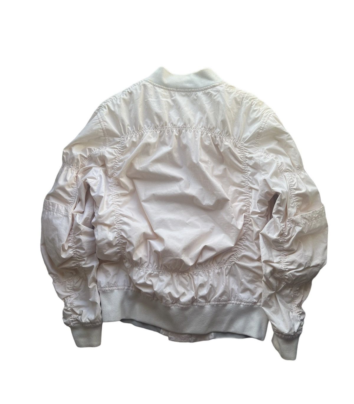 Marni Ruche MA-1 White Bomber Jacket Size US M / EU 48-50 / 2 - 2 Thumbnail