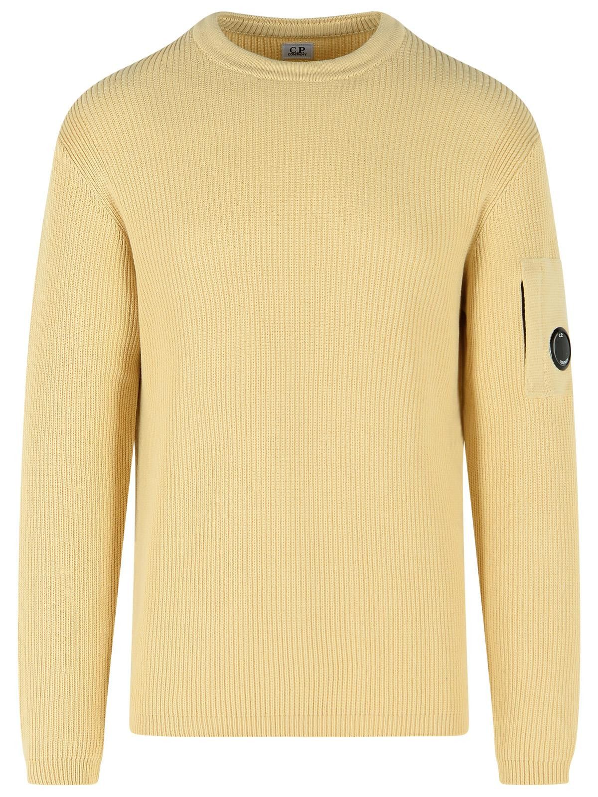 C.P. Company C.P. COMPANY Beige Cotton Sweater Size US L / EU 52-54 / 3 - 1 Thumbnail