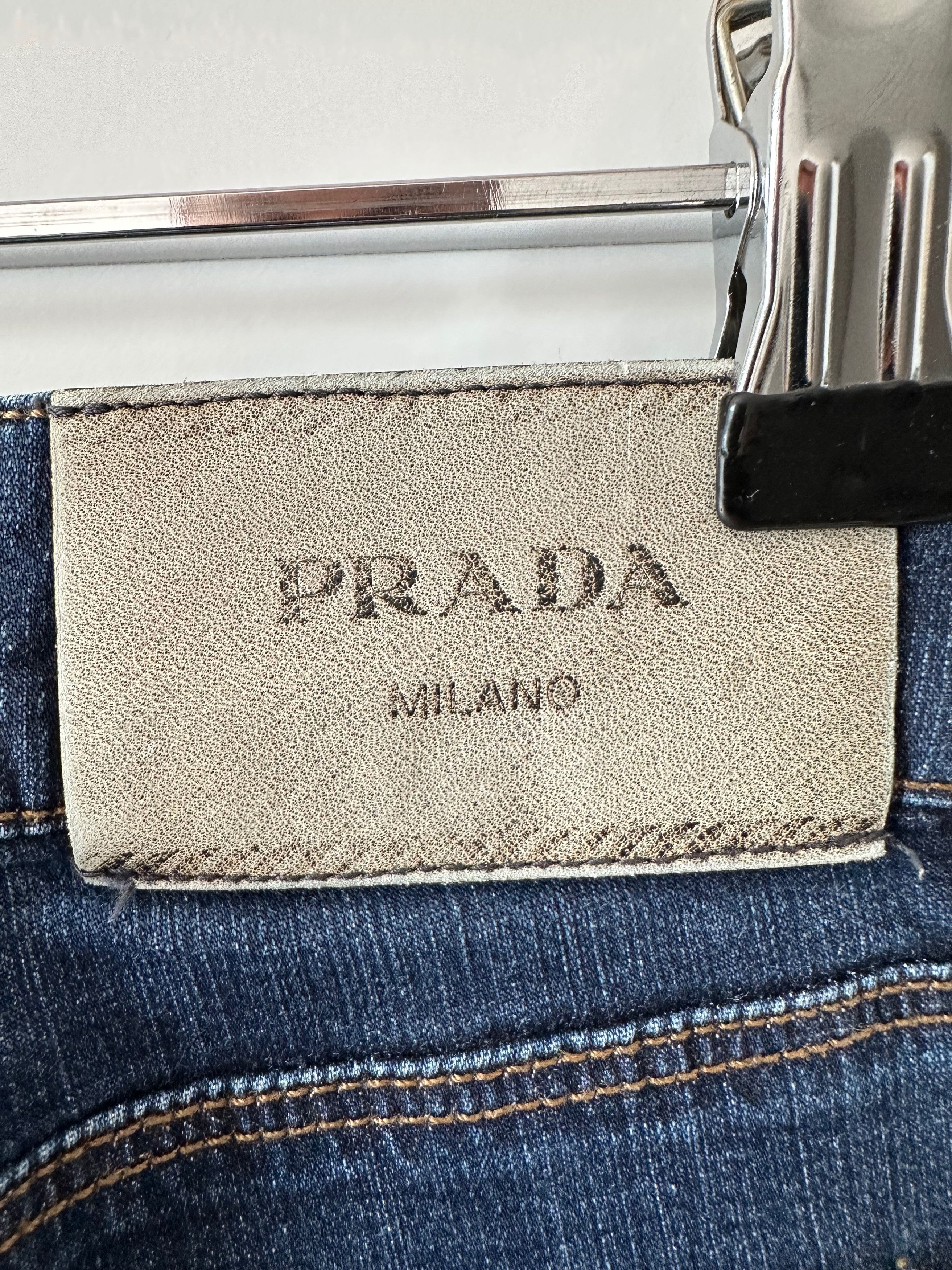 Prada PRADA stretch denim pants blue contour fit Size 30" / US 8 / IT 44 - 8 Thumbnail