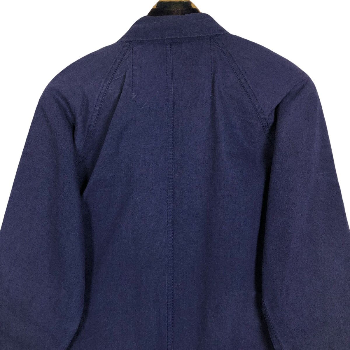 Blue Blue Japan × Indigo × Japanese Brand Vintage Blue Blue Japan Arigato Pure Indigo Long Coat Size US M / EU 48-50 / 2 - 8 Thumbnail