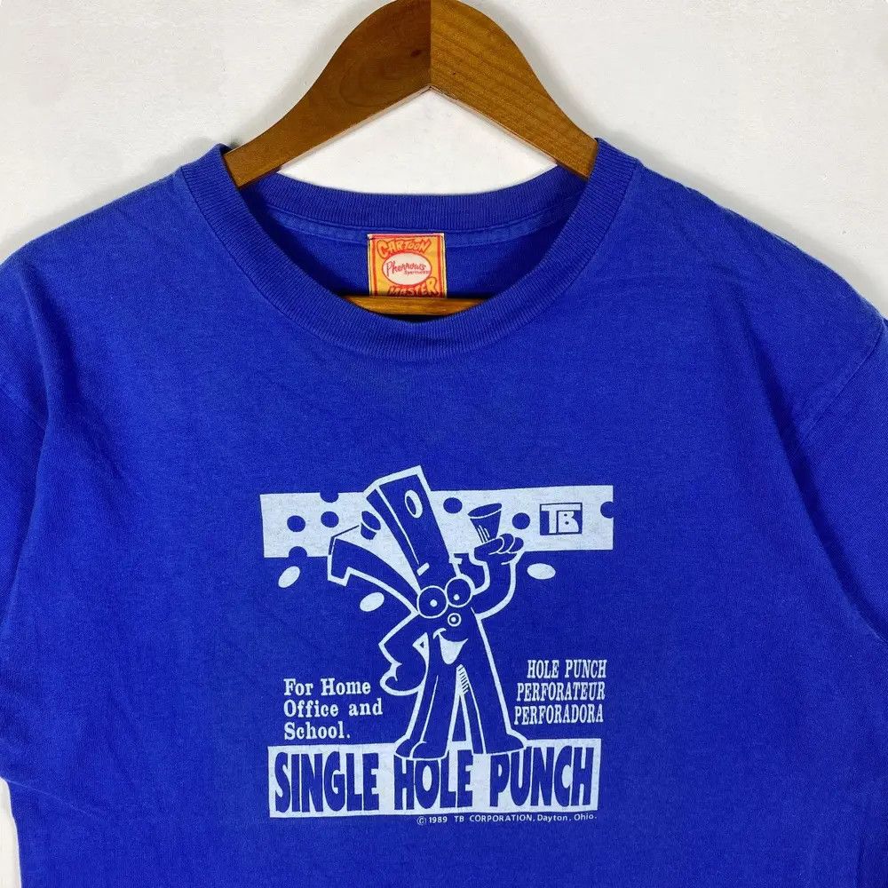 Pherrow's Vintage PHERROWS CARTOON MASTER Graphic Tee Shirt Size US M / EU 48-50 / 2 - 2 Thumbnail