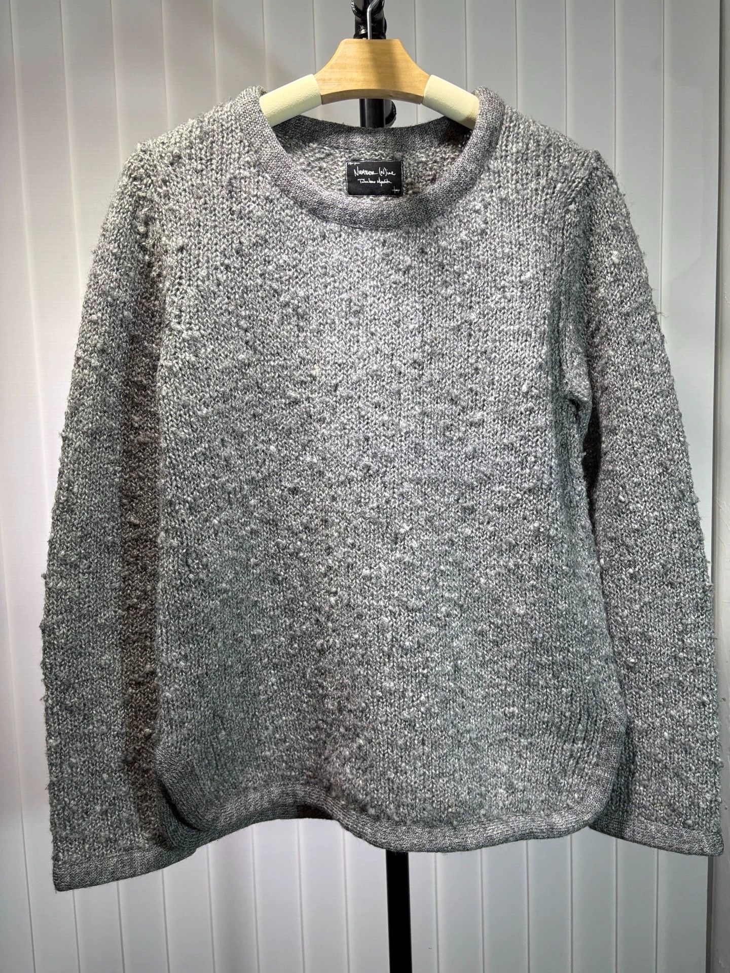 Number (N)ine Number (n)ine 09aw Court Style Wool Sweater Size US L / EU 52-54 / 3 - 1 Thumbnail