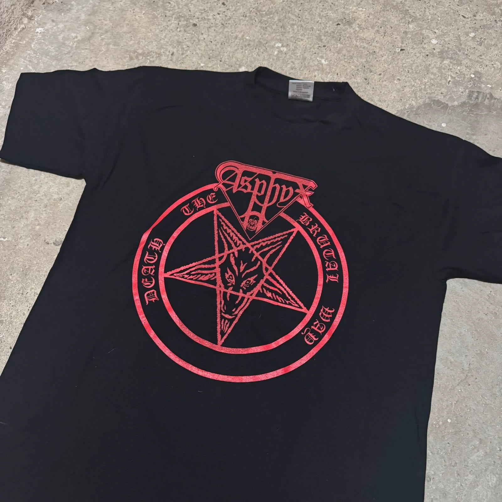 Band Tees Vintage Asphyx death metal t-shirt Size US L / EU 52-54 / 3 - 3 Thumbnail