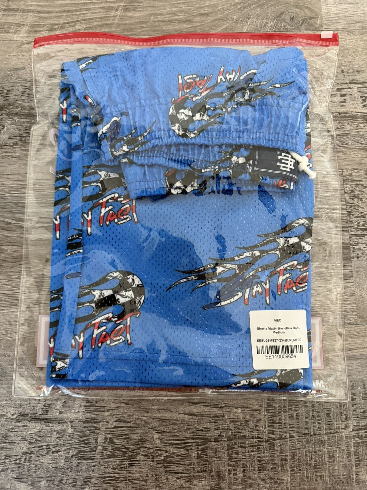 Eric Emanuel Matty Boy Eric Emanuel Blue Shorts Medium Size US 32 / EU 48 - 2 Thumbnail