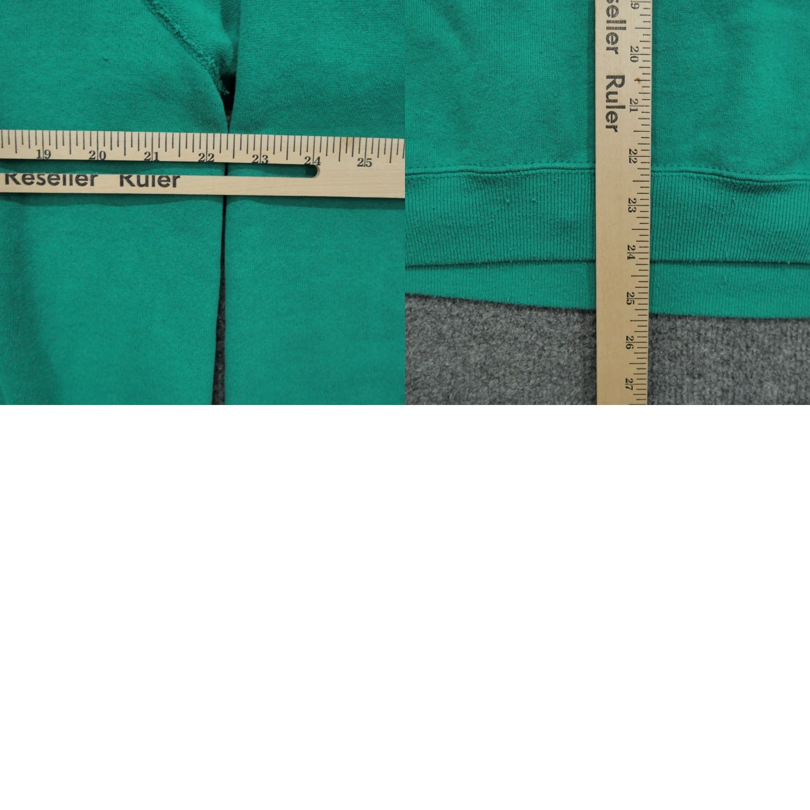 Lee VINTAGE Lee Riders Sweatshirt Womens XL Green Pullover Raglan 90s Crew Neck Cotton Blend Fleece Pullover Casual 90s Womens XL Green Lee Size XL / US 12-14 / IT 48-50 - 8 Thumbnail
