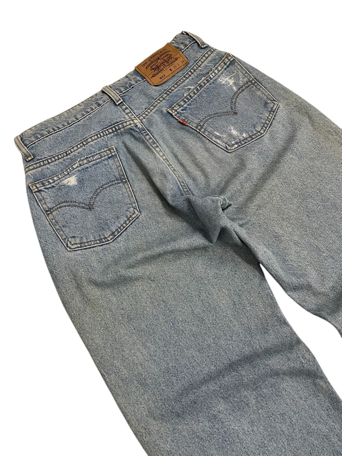 Levi's Levis Orange Tab Local Designer Art Life Selvedge Rework Size US 30 / EU 46 - 15 Thumbnail