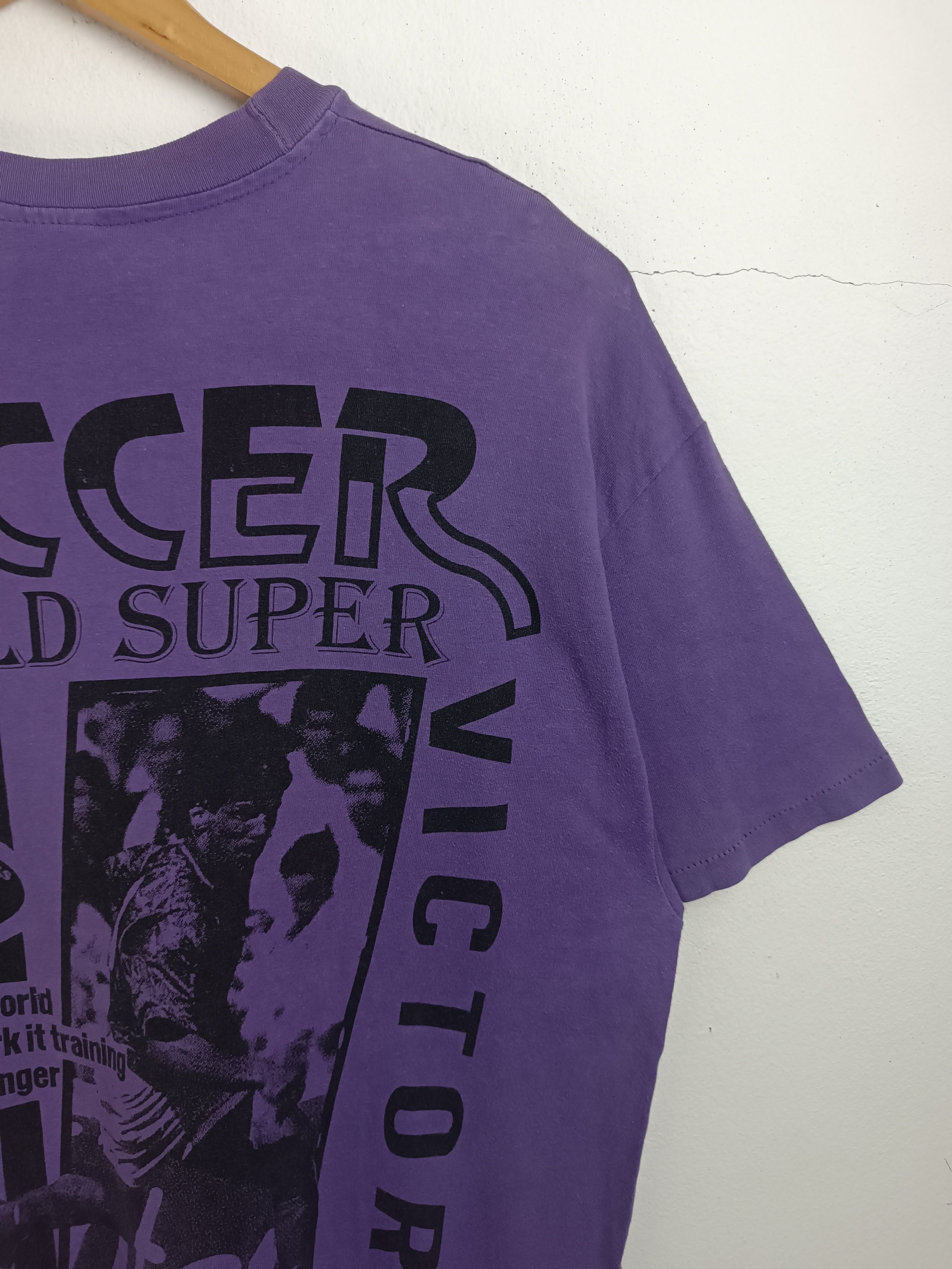 Vintage VINTAGE 90s SOCCER WORLD FOOTBALL FIFA UEFA MADRID VERY RARE Size US XL / EU 56 / 4 - 13 Thumbnail