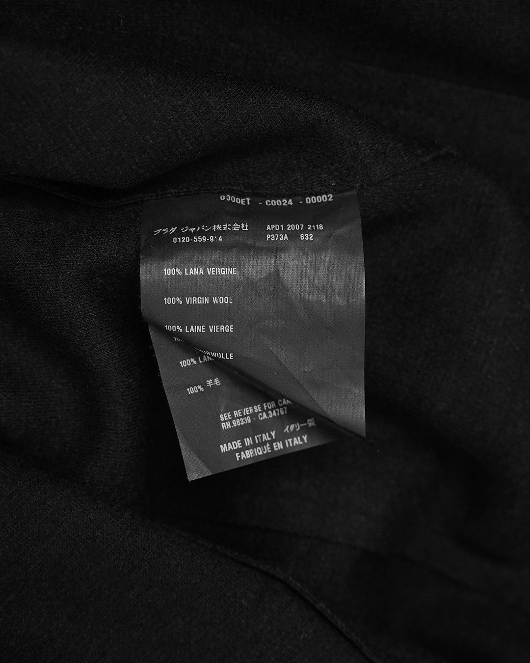 Prada Prada 2007 Wool Dress Size S / US 4 / IT 40 - 10 Thumbnail