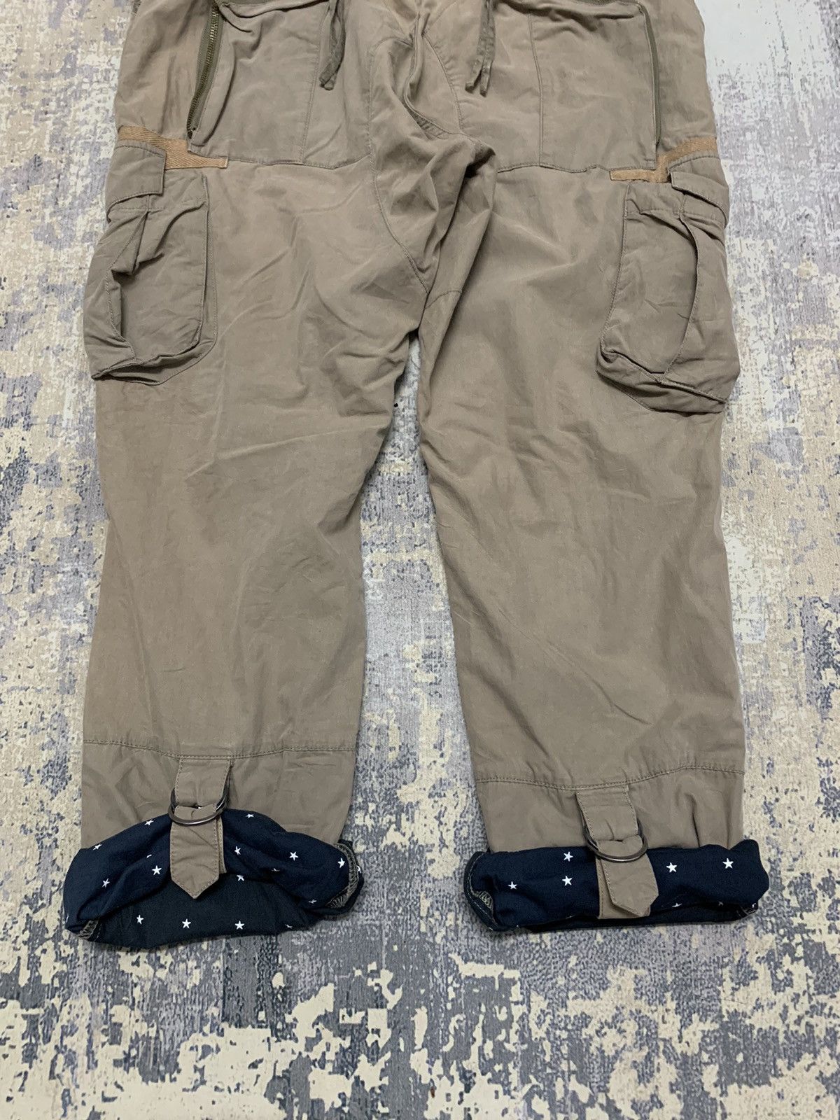 PPFM Vintage PPFM Multi-Pocket Tactical Bondage Pants Tan 33x28 Size US 33 - 12 Thumbnail