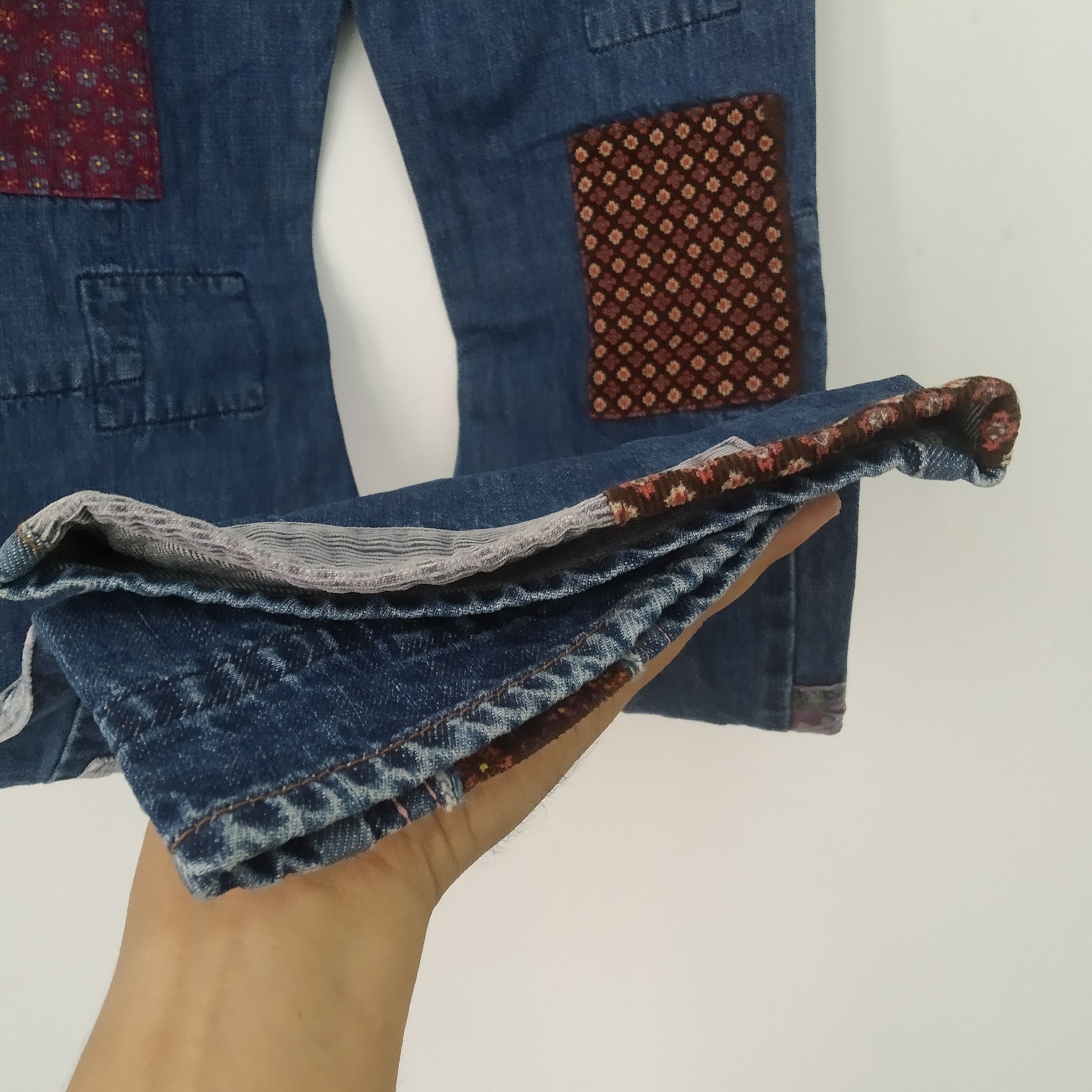 Hysteric Glamour Vintage Hysteric Glamour Japan Patchwork Inspired Kapital Size US 31 - 11 Thumbnail