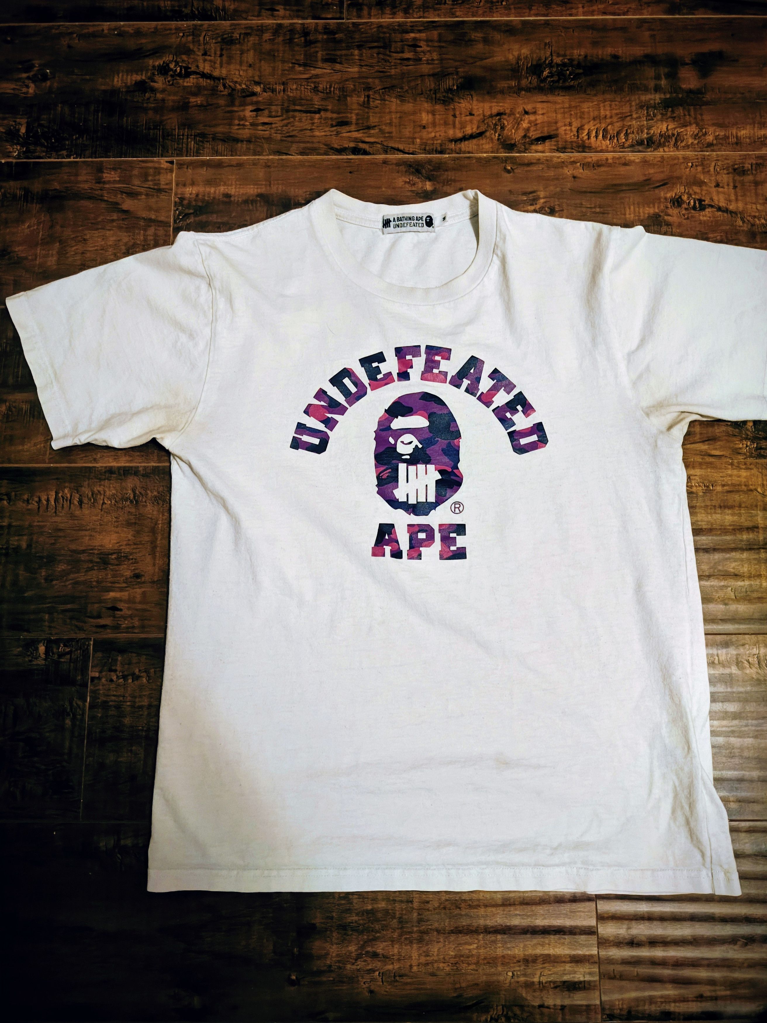 Bape × Undefeated Bape x Undefeated Tee Size US M / EU 48-50 / 2 - 1 Thumbnail