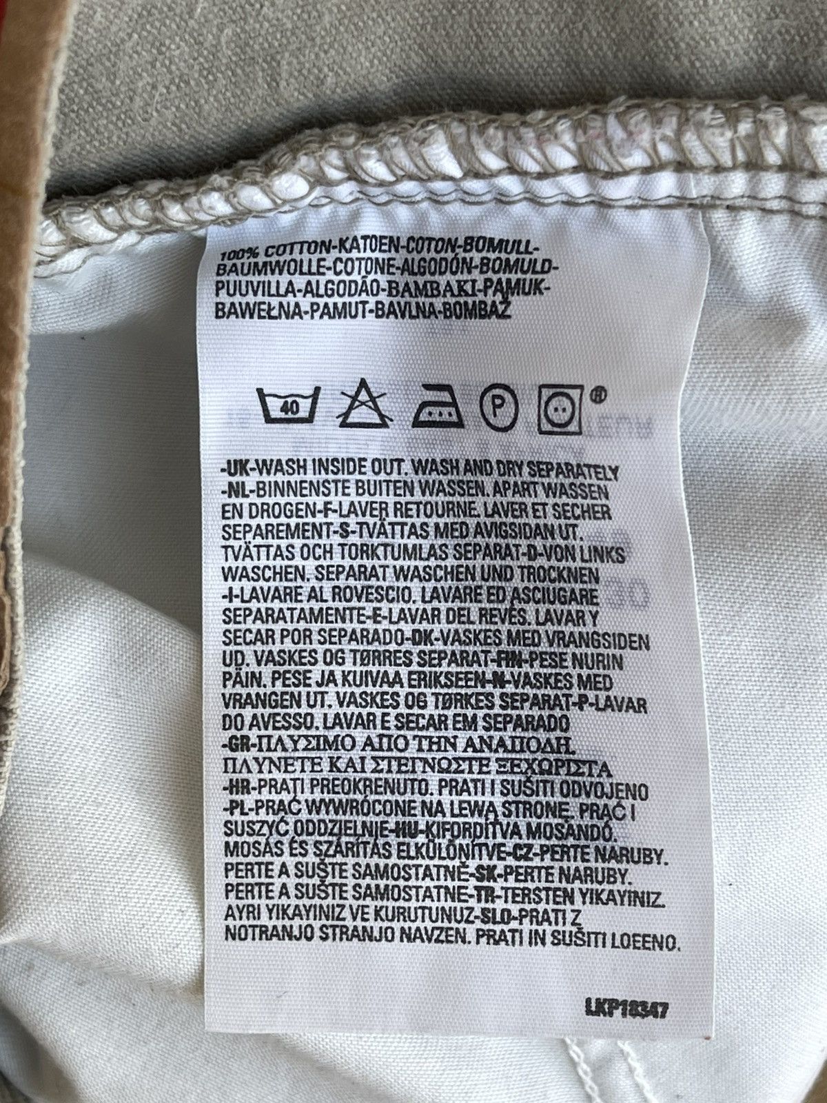 Levi's 521 Regular Tapered Fit Corduroy 5 Pocket Jeans Pants 2000s Size US 30 / EU 46 - 11 Thumbnail