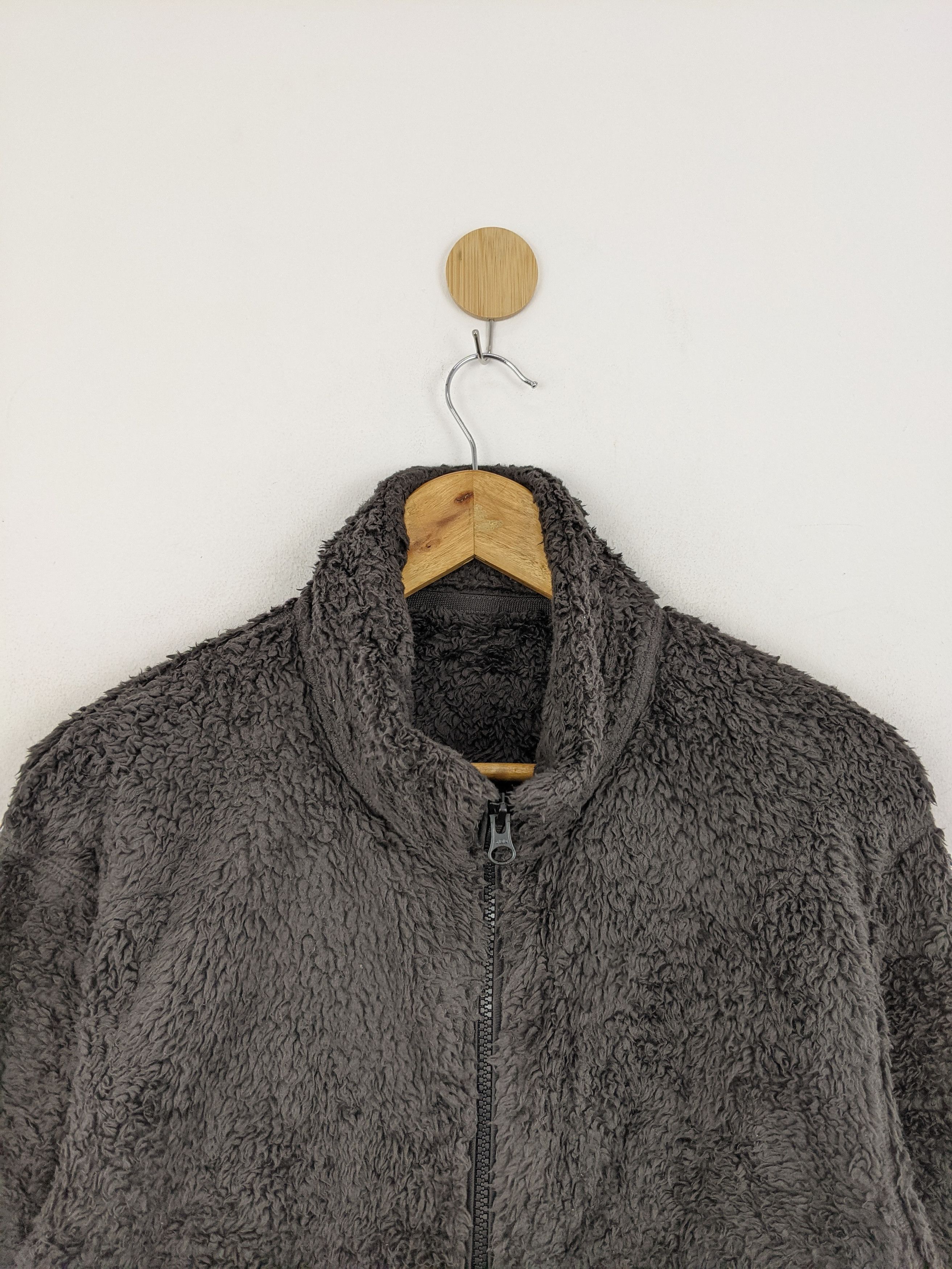 Japanese Brand Uniqlo Fleece Sherpa Zipper Jacket for Winter MJ0142 Size US M / EU 48-50 / 2 - 3 Thumbnail