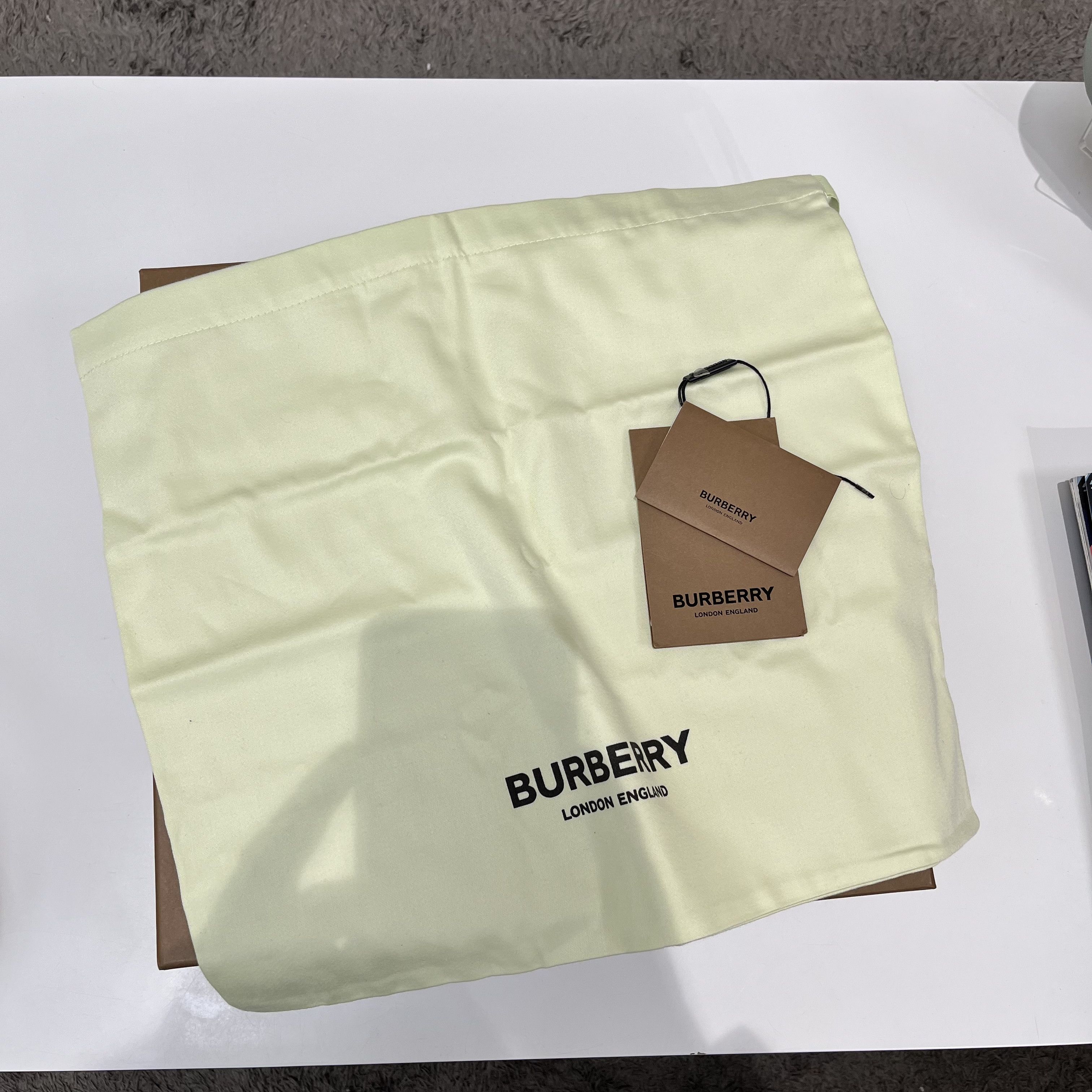 Burberry Burberry Larkhall High-Top Sneakers Check Print Leather Size US 12.5 / EU 45-46 - 14 Thumbnail