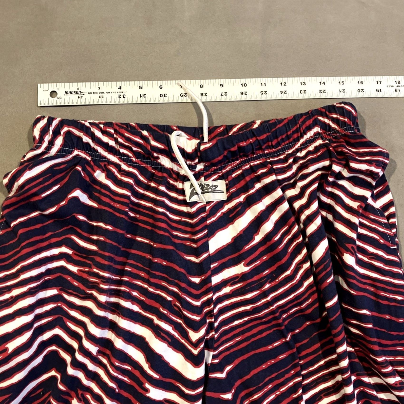 Vintage Vintage Zubaz Buffalo Bills Drawstring Weightlifting Pants XL Size US 36 / EU 52 - 8 Thumbnail