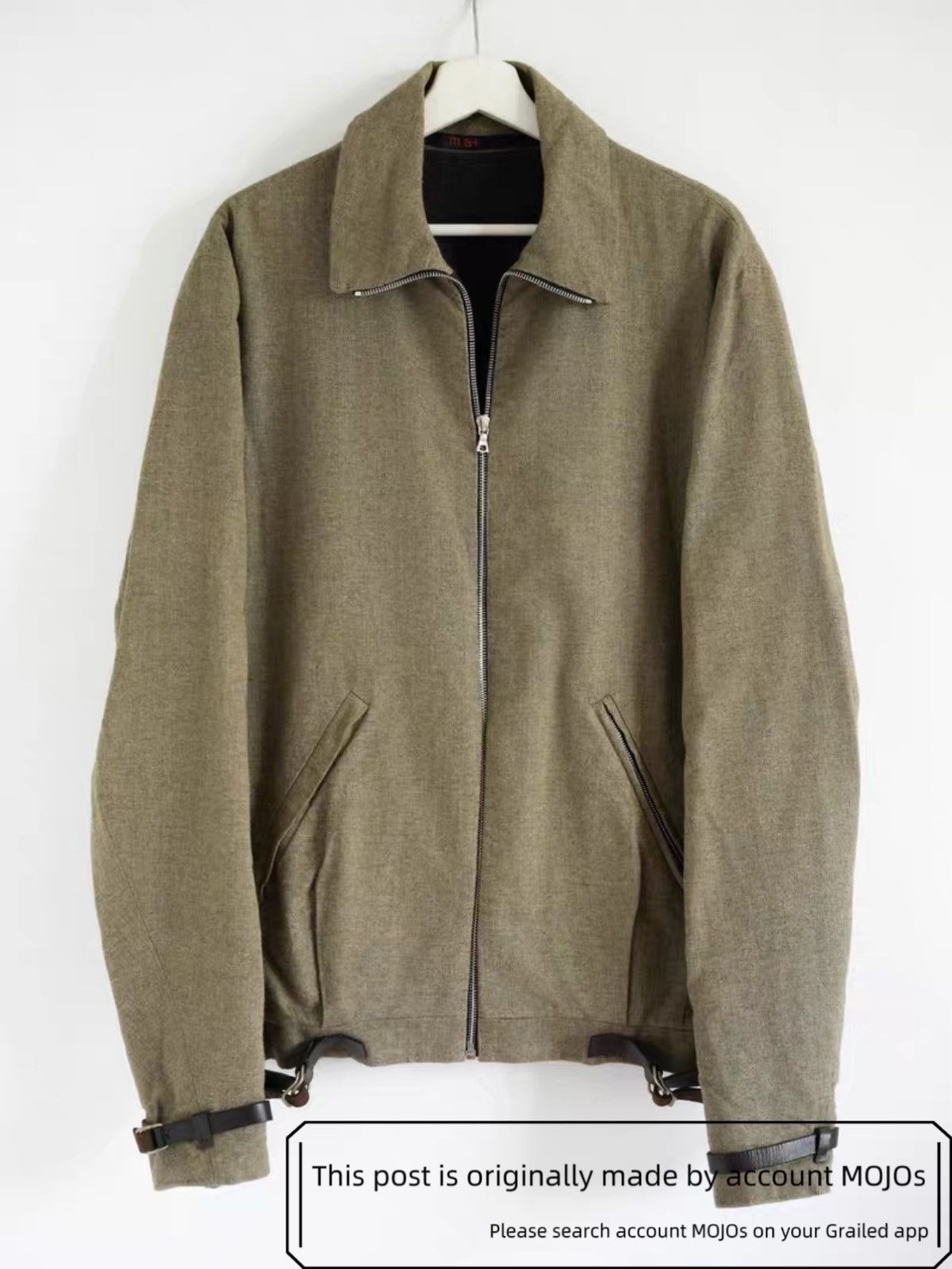 Ma+ Sz 54 M.A+ 925 Silver Leather Parts Jacket mojos1759 Size US L / EU 52-54 / 3 - 1 Thumbnail