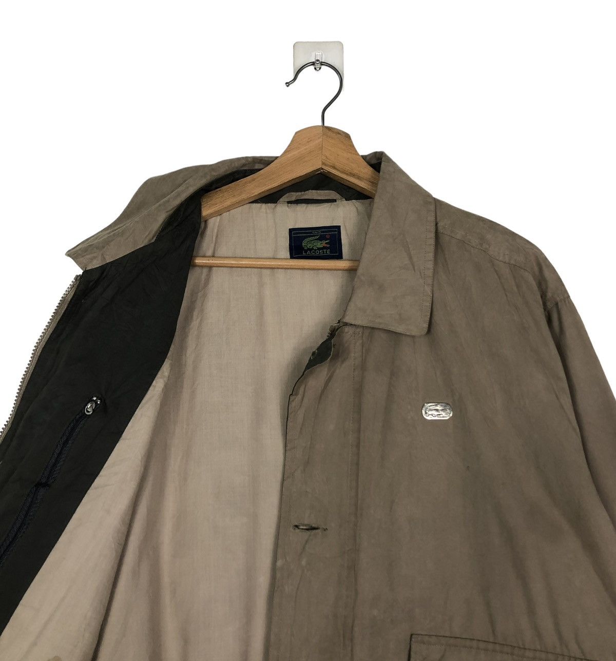 Japanese Brand VINTAGE BOMBER JACKET LACOSTE JAPAN BIG LOGO Size US M / EU 48-50 / 2 - 12 Thumbnail