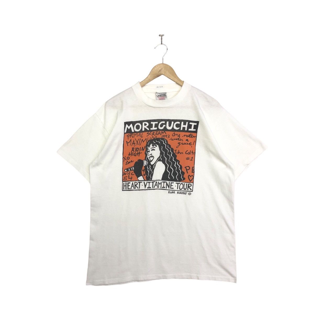 Band Tees × Vintage Vintage Moriguchi Primal Scream Heart Vitamin Tour Tee Size US L / EU 52-54 / 3 - 1 Thumbnail