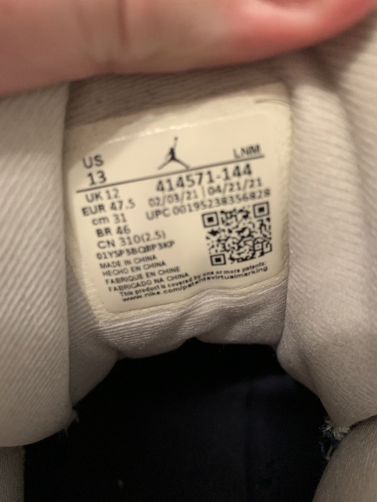 Jordan Brand Jordan 13 Retro Obsidian 2021 Size 13 Size US 13 / EU 46 - 7 Thumbnail