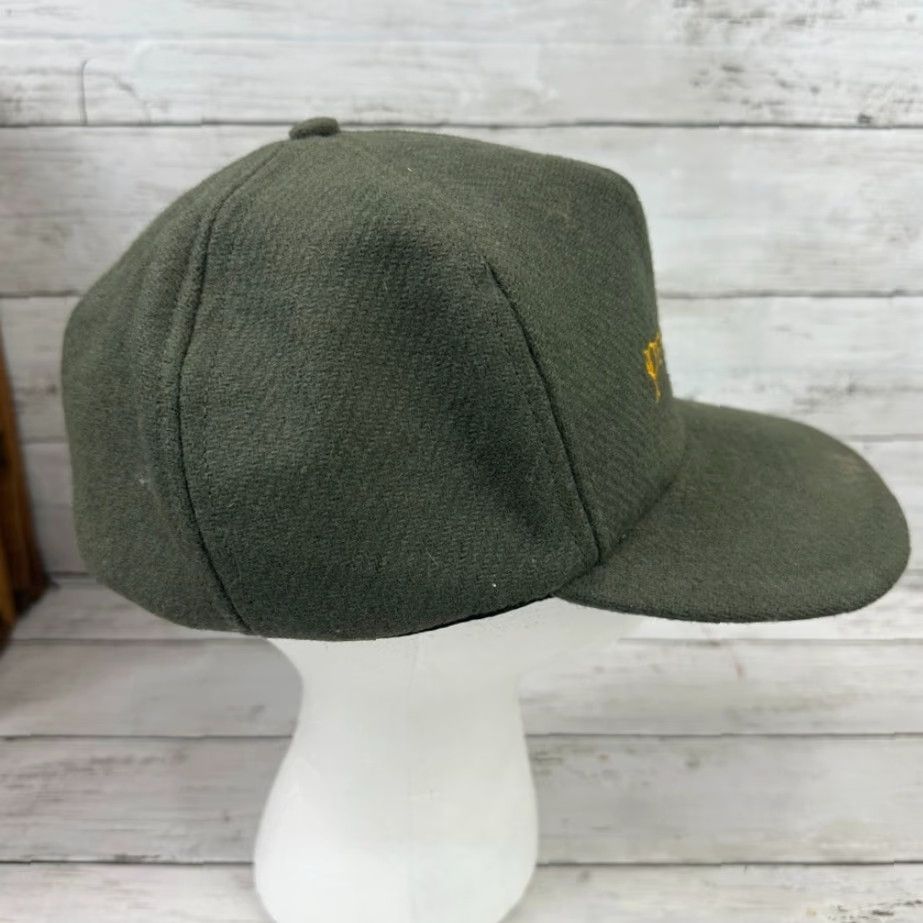 Pendleton VINTAGE Pendleton Wool Fitted Baseball Cap Men 7 1/2 Olive Green Outdoor USA Size ONE SIZE - 7 Thumbnail