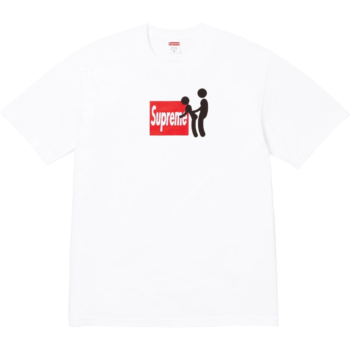 Supreme Supreme® “Stick” Tee, White (L) [F/W 2025, Week 1] Size US L / EU 52-54 / 3 - 1 Thumbnail