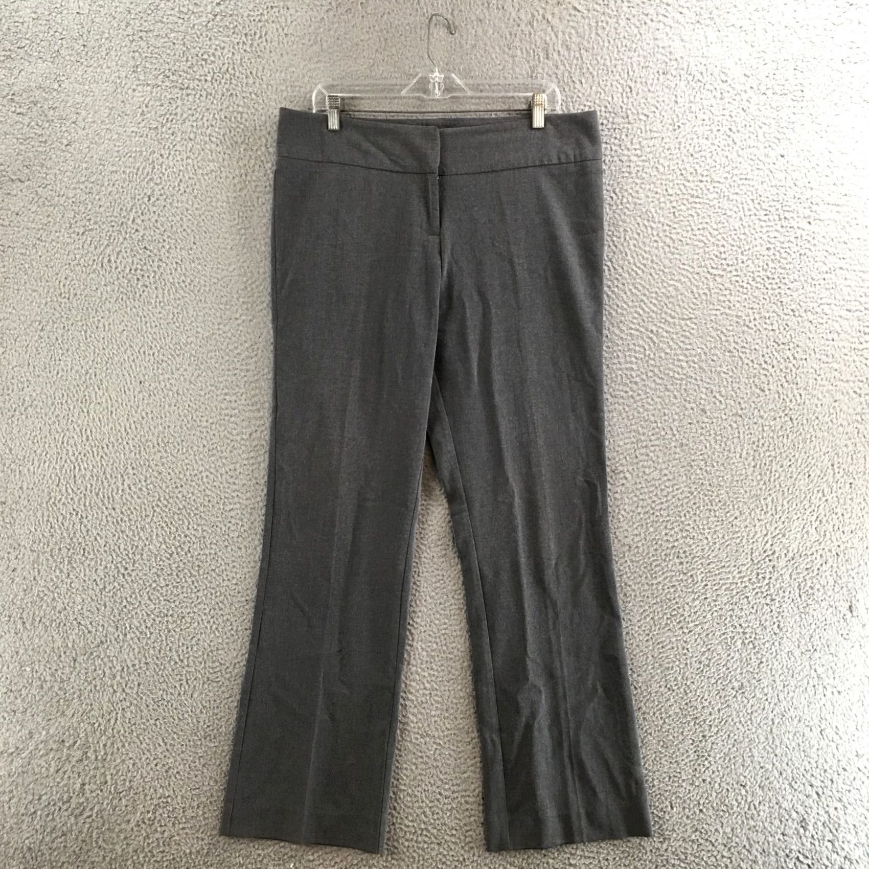 Kenneth Cole Kenneth Cole Dress Pants Womens 12 Gray Hi-Rise Bootcut Trouser Casual Dressy Formal Size 34" / US 12 / IT 48 - 2 Thumbnail