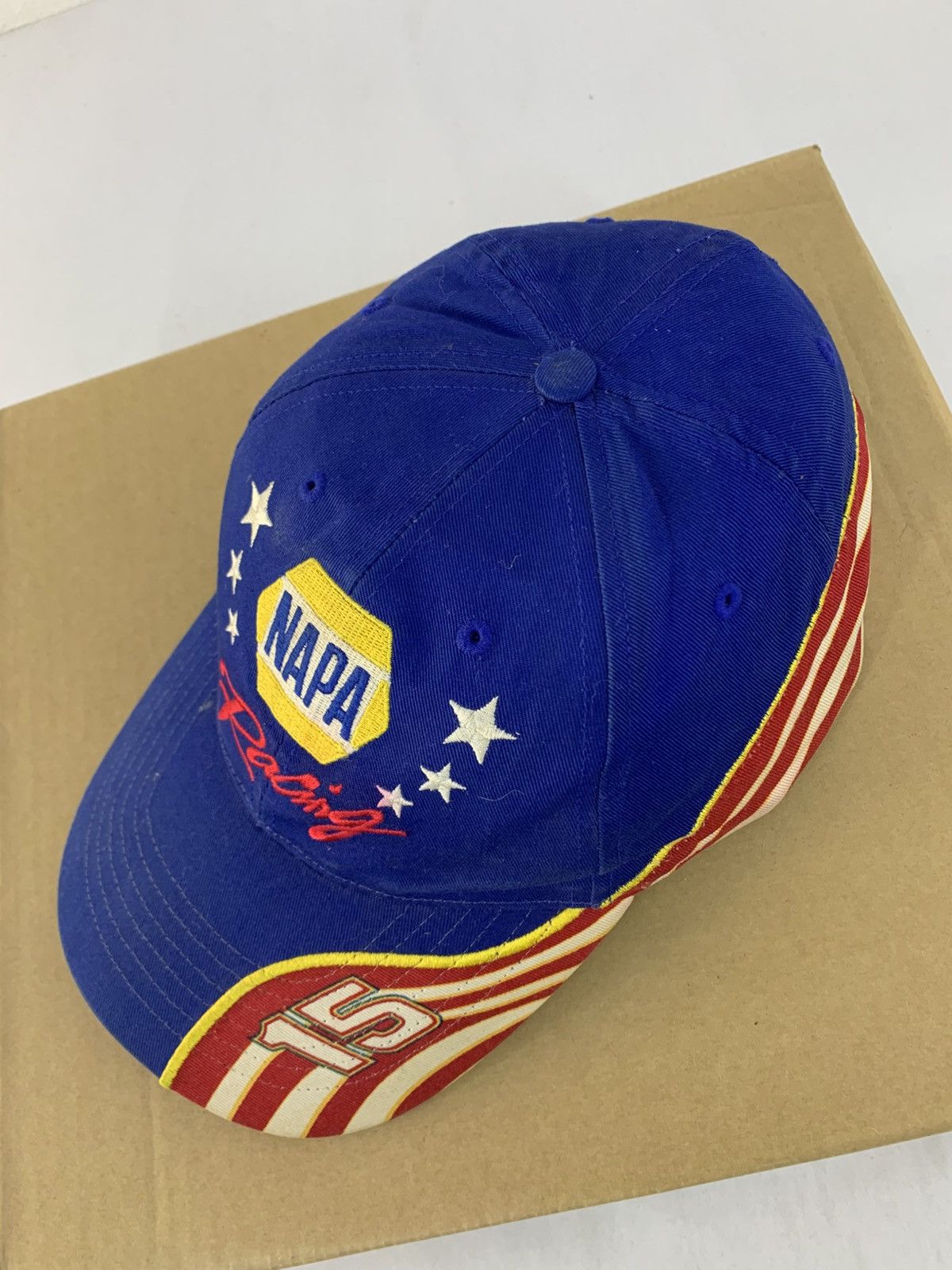 NASCAR 90s Napa Racing Michael Waltrip #15 Nascar Dale Cap Snapback Size ONE SIZE - 3 Thumbnail