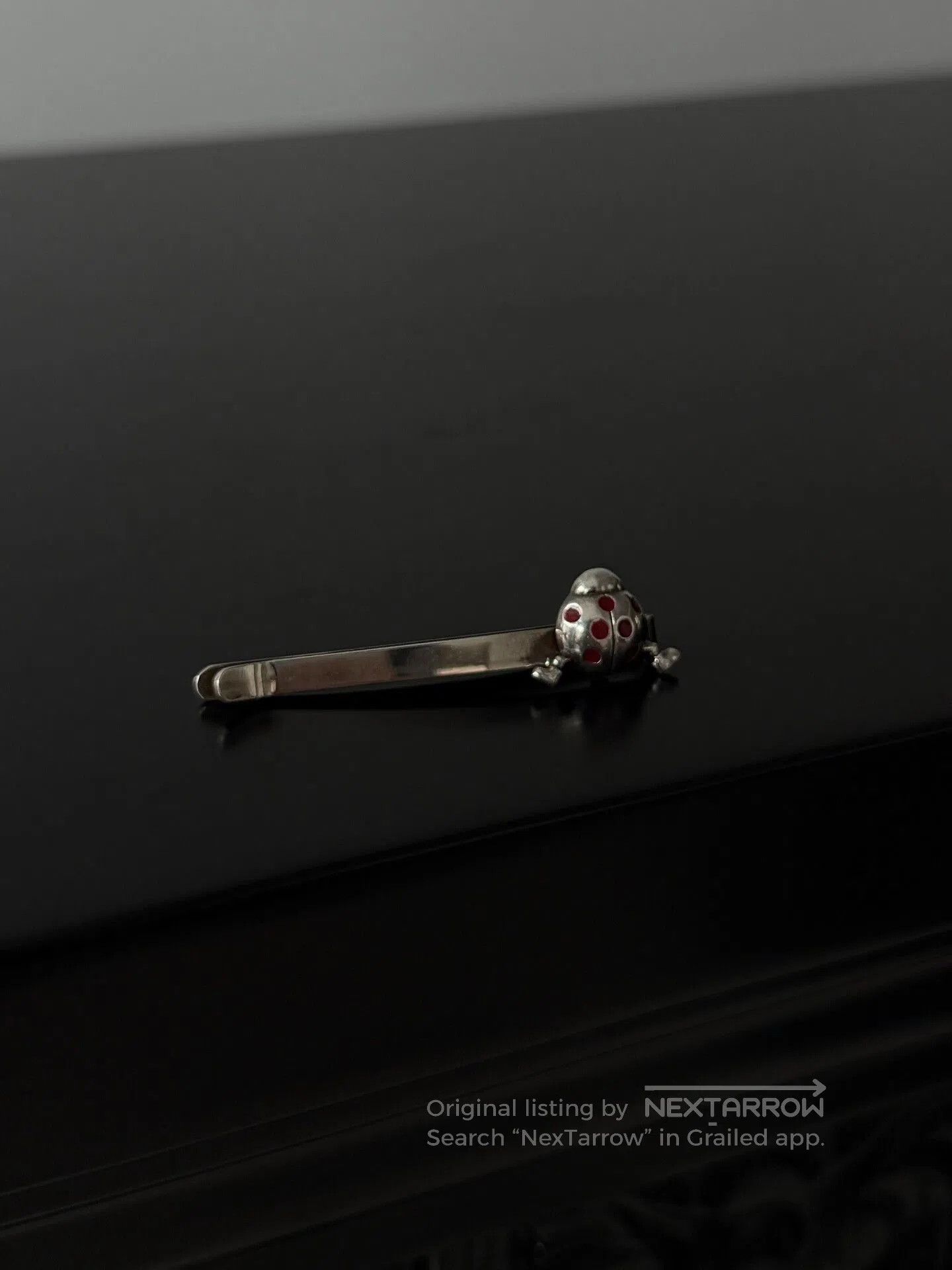 Yohji Yamamoto silver ladybug tie clip by yohji yamamoto. Size ONE SIZE - 4 Thumbnail