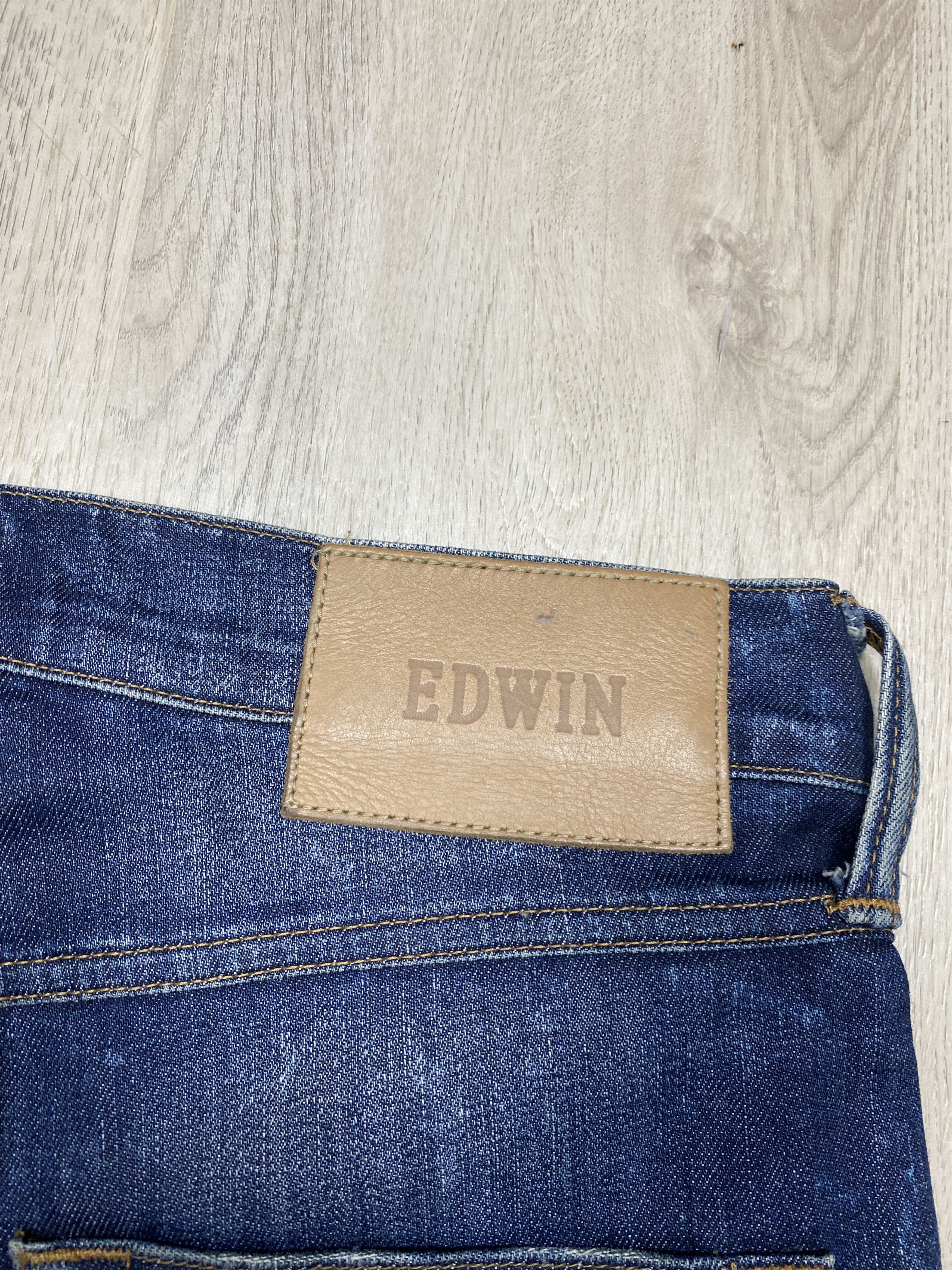 Edwin Edwin Vintage Mens Regular Tapered Denim Pants Jeans Y2K Size US 29 - 3 Thumbnail