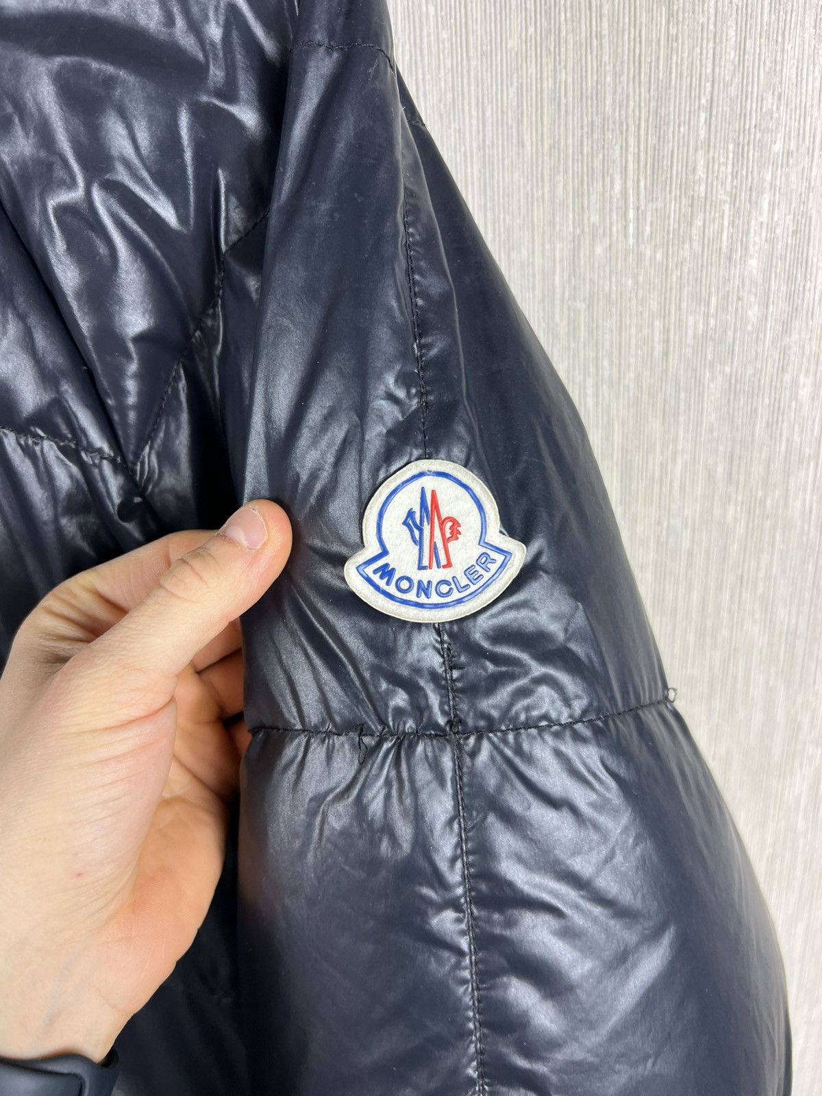 Moncler Vintage Moncler Grenoble goose down jacket arm logo puffer Size US L / EU 52-54 / 3 - 8 Thumbnail