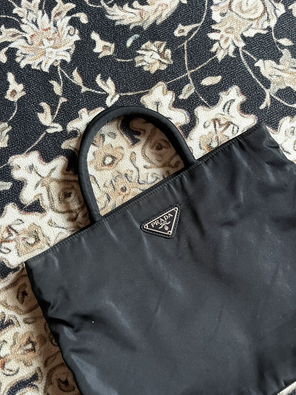 Designer Prada Mini Nylon HandBag Size ONE SIZE - 2 Thumbnail
