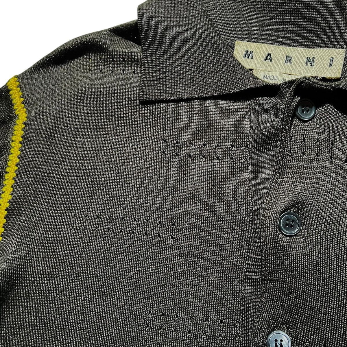 Marni Fine wool big stitch polo Size US M / EU 48-50 / 2 - 2 Thumbnail