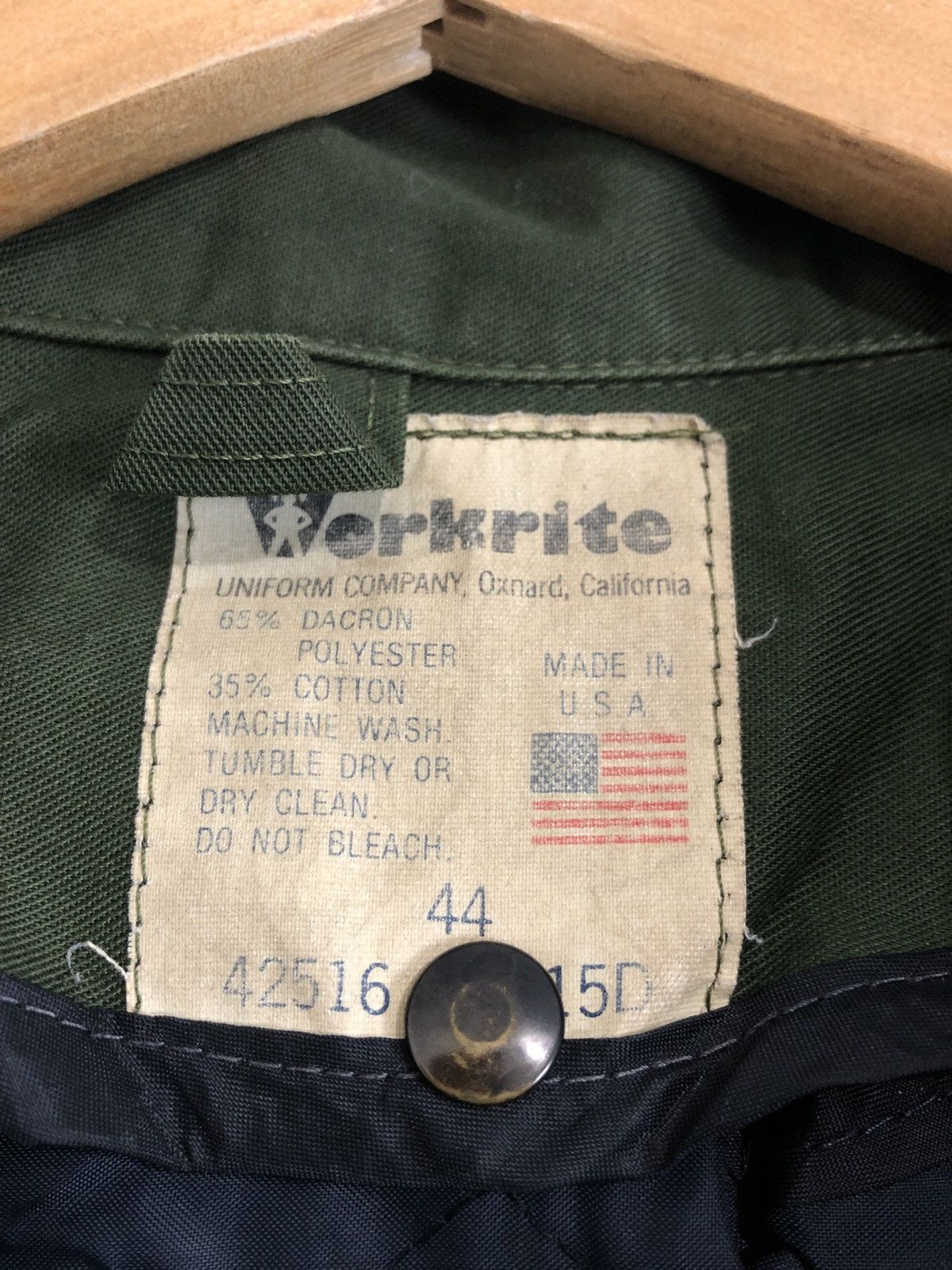 Vintage Vintage Workrite Firefighter Work Jacket Size US XL / EU 56 / 4 - 5 Thumbnail