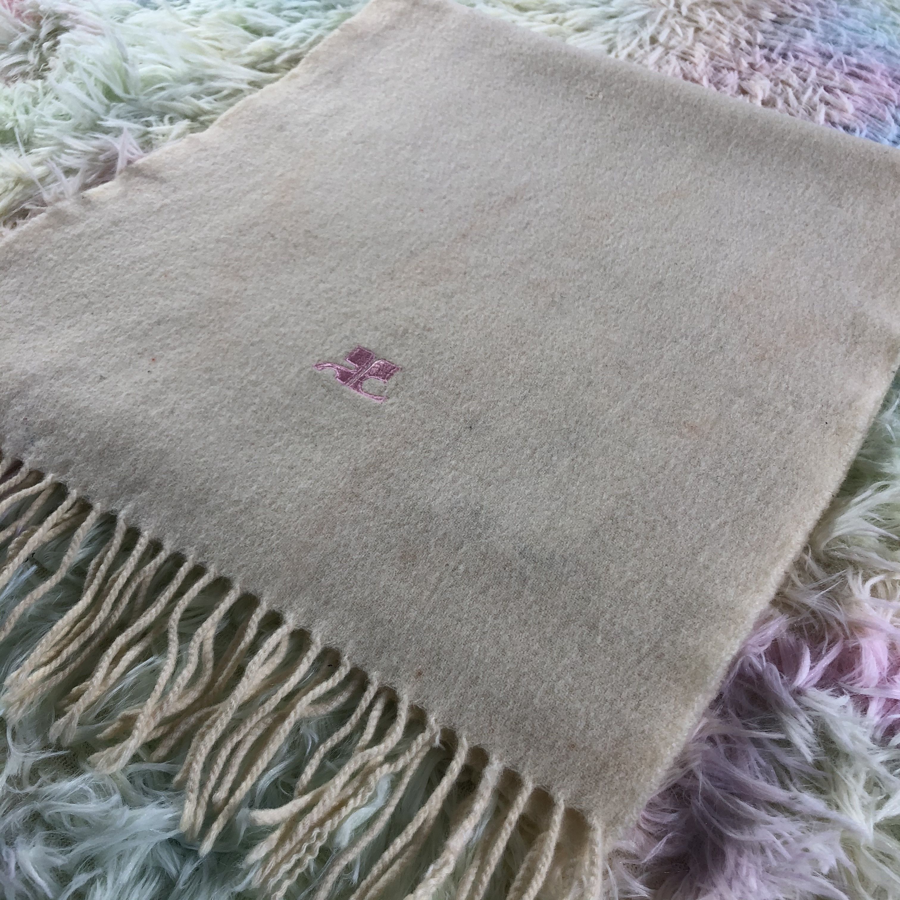 Courreges × Vintage Courreges Scarf / Muffler / Neckwear - KM510 Size ONE SIZE - 3 Thumbnail