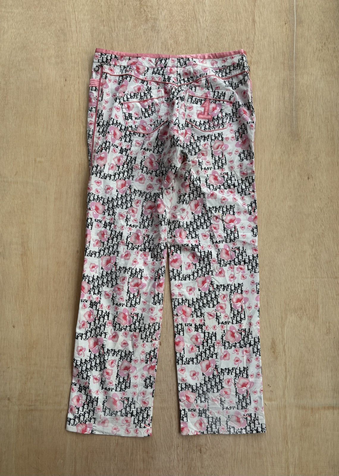 Vintage Christian Dior Paris Pants Size 32" / US 10 / IT 46 - 2 Thumbnail