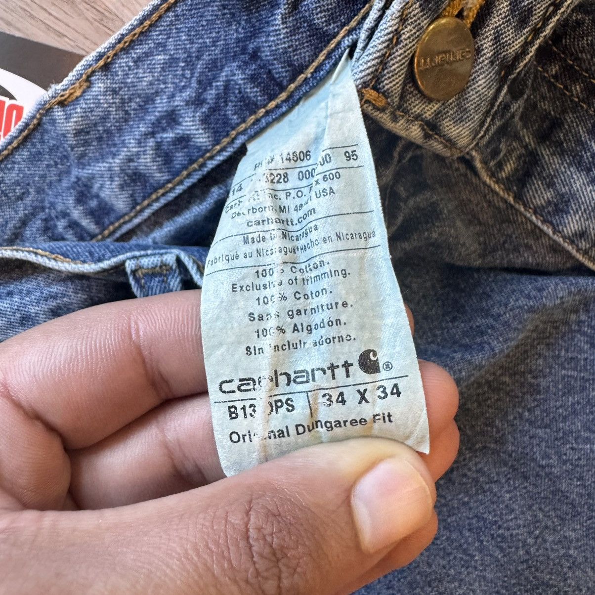 Carhartt Carhartt Worker Pants Size US 34 / EU 50 - 3 Thumbnail