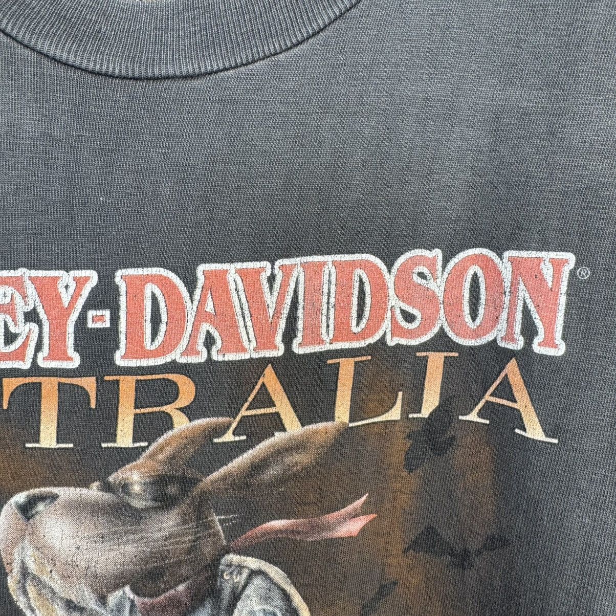 Harley Davidson Harley Davidson 90s Biker Kangaroo Australia Vintage Shirt Size US M / EU 48-50 / 2 - 10 Thumbnail