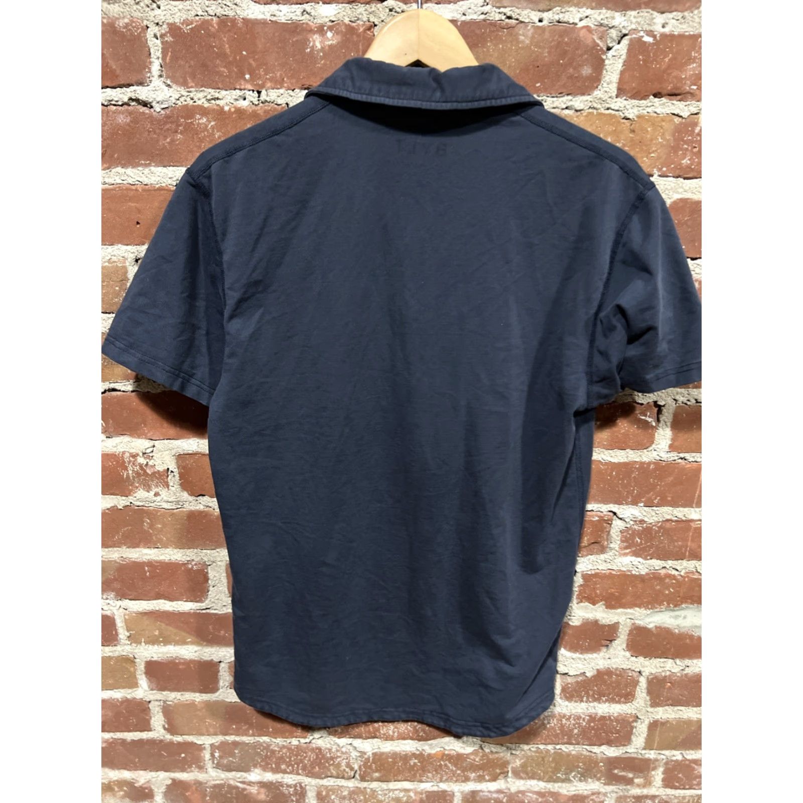 Vintage BYLT Polo Shirt Mens XL Navy Performance Nylon Blend Golf Shirt Size US M / EU 48-50 / 2 - 3 Thumbnail