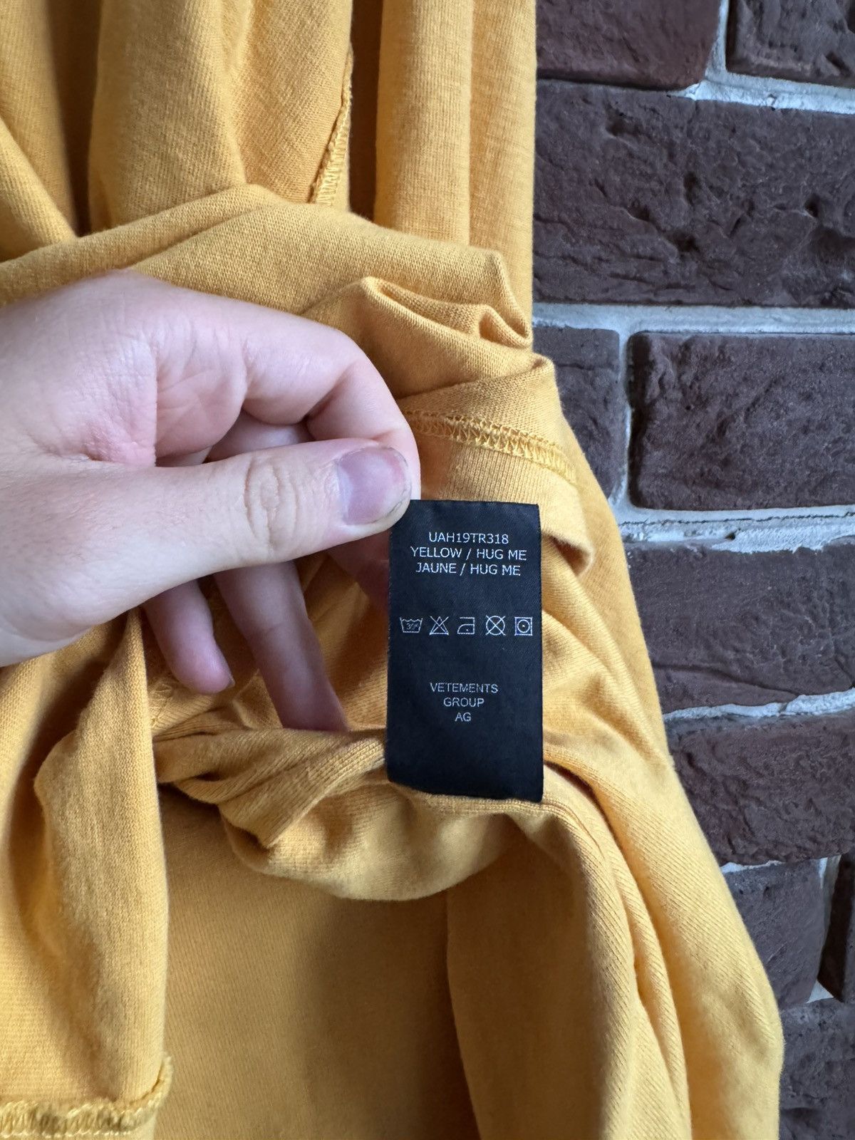 Vetements FW18 I Love Sluts Hug Me Oversized Longsleeve Hype Demna Size US L / EU 52-54 / 3 - 9 Thumbnail