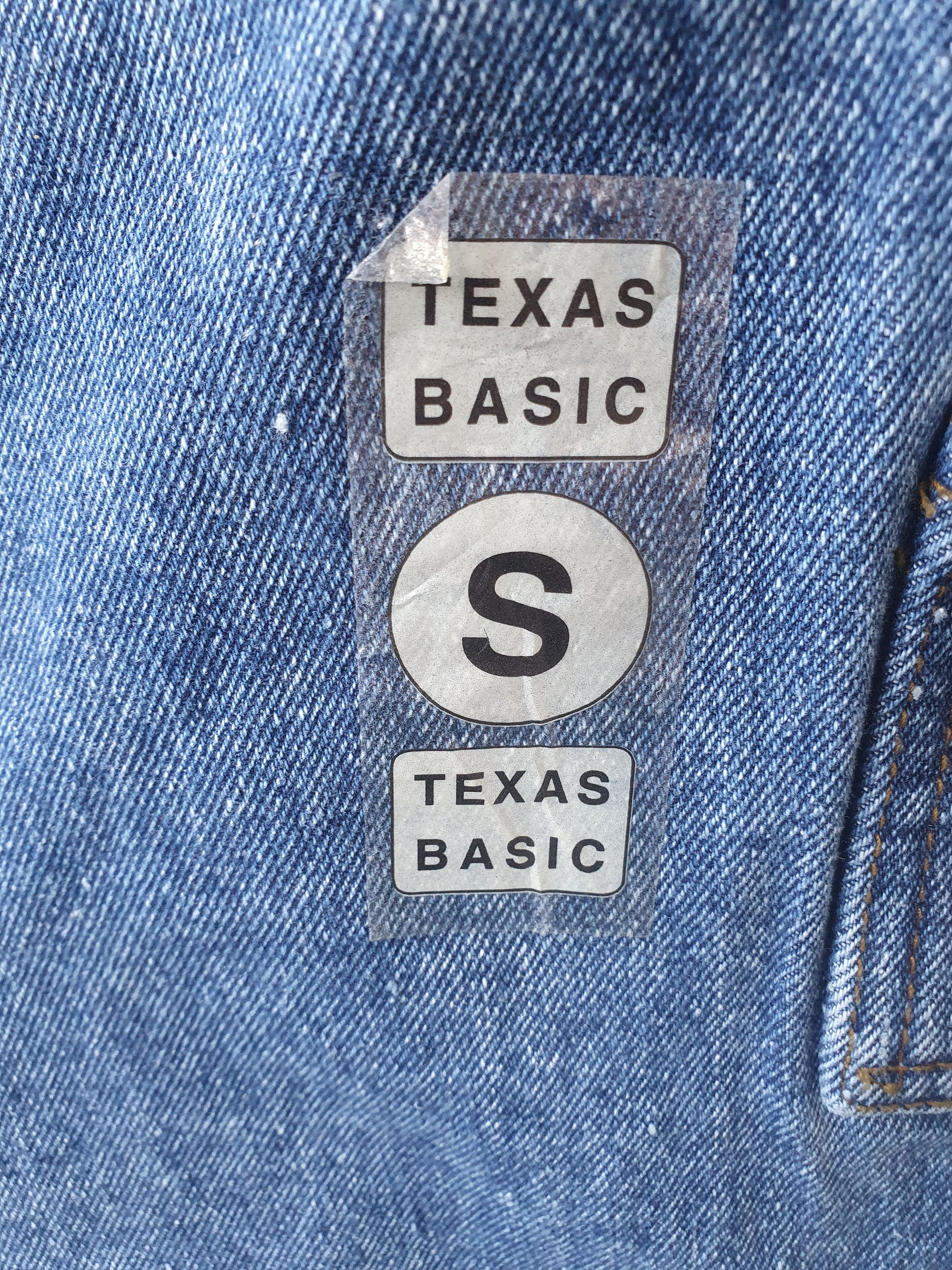 Vintage Texas Basic Authentic Jeanswear Vintage Denim Overall sz S Size US 29 - 4 Thumbnail
