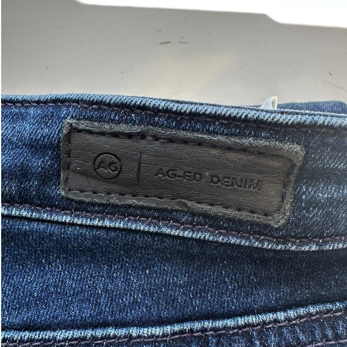 AG Adriano Goldschmied AG Prima Jeans Medium Dark Wash Womens US 28 Cigarette Size 28" / US 6 / IT 42 - 12 Thumbnail