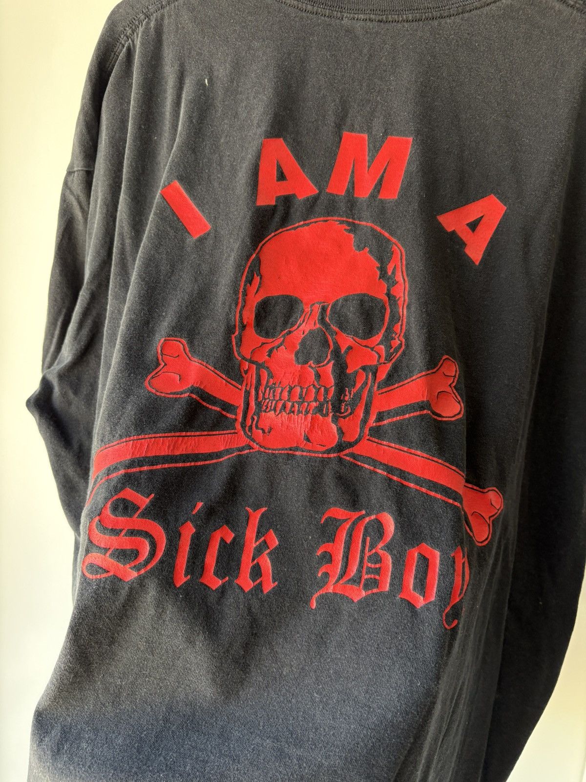Vintage Vintage Sick Boy Motorcycles Tee Size US XXL / EU 58 / 5 - 2 Thumbnail