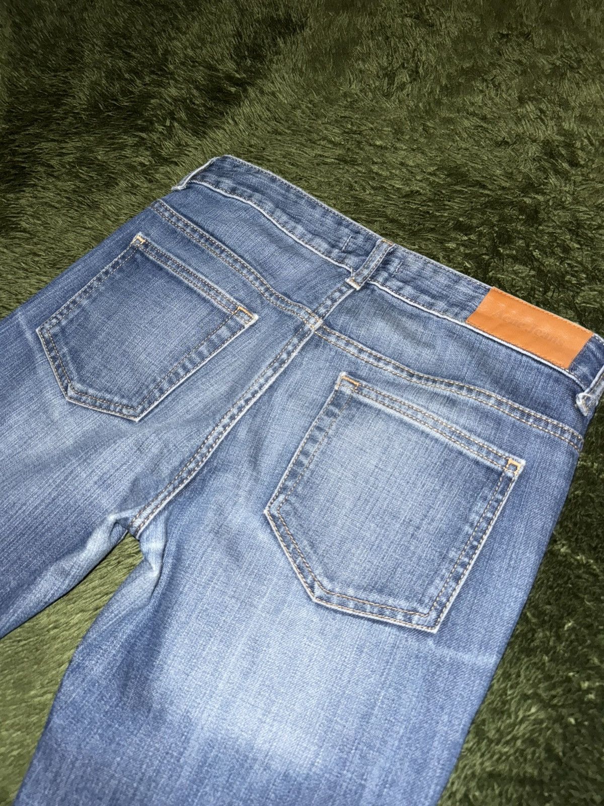 Acne Studios [27X32] Acne Studios Jeans Vintage Washed Denim Pants Indigo Size US 27 - 8 Thumbnail