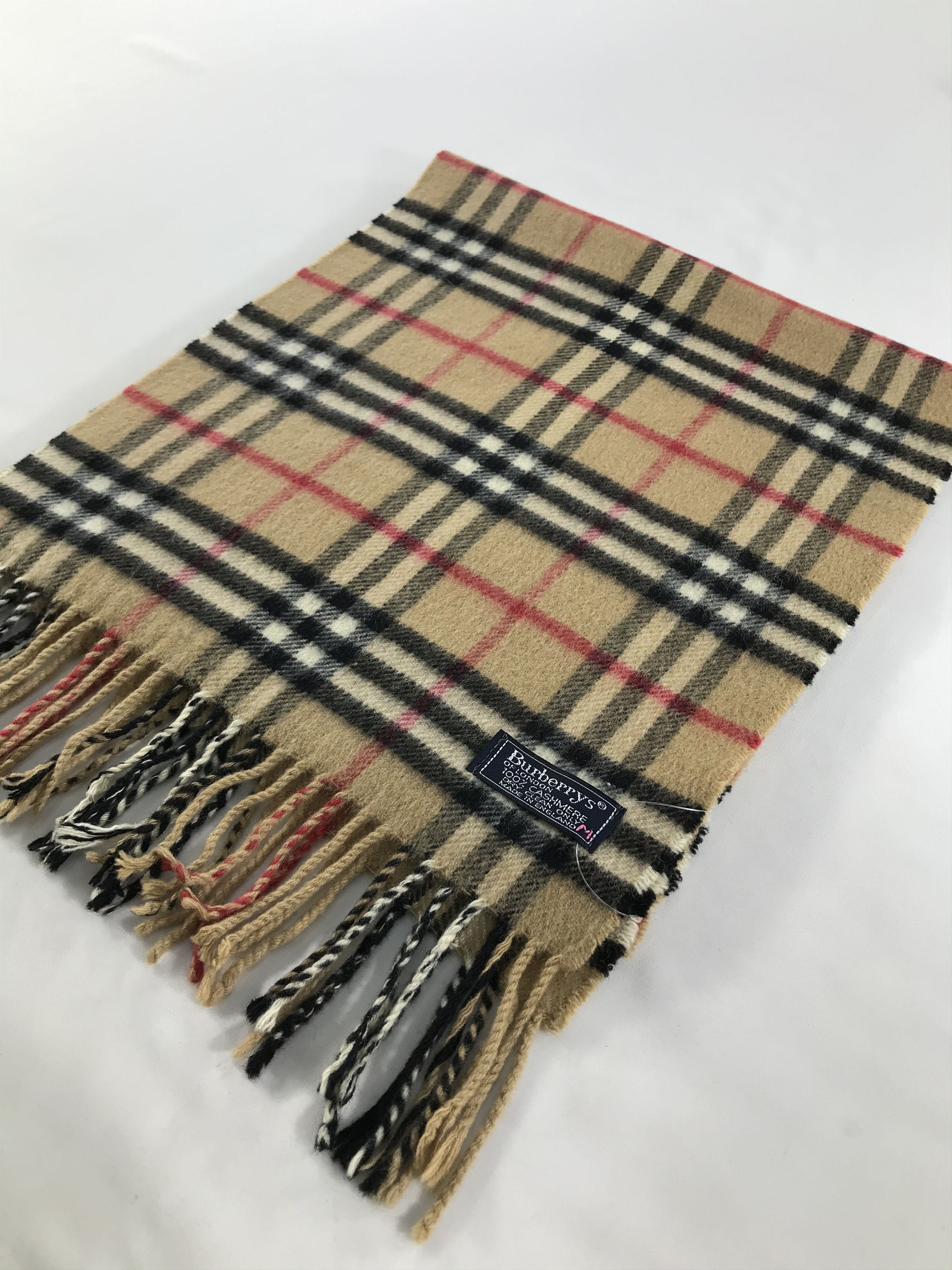 Burberry Vintage Burberry Scarf/Muffler/Neckwear MF1281 Size ONE SIZE - 3 Thumbnail