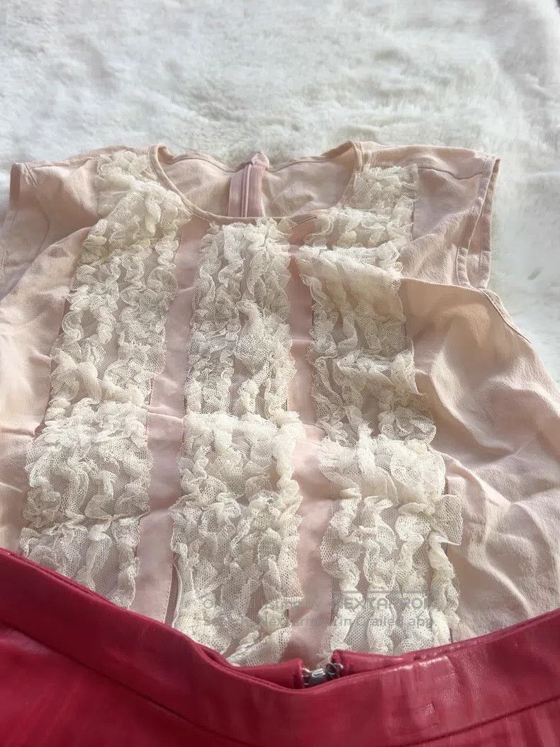 Valentino Valentino Burgundy pleated skirt Size XXS / US 00 / IT 34 - 4 Thumbnail