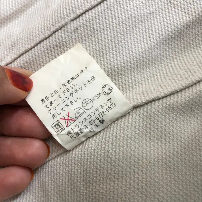 Japanese Brand Vtg 90’ TRANS CONTINENTS JAPAN 2 Button Cotton Size M / US 6-8 / IT 42-44 - 4 Thumbnail